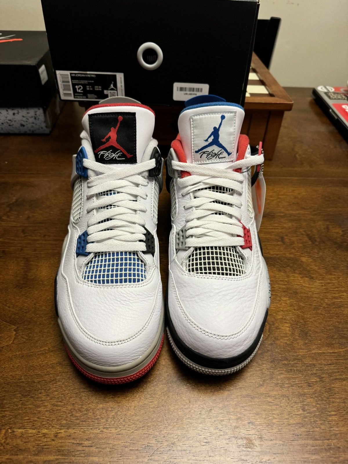 Jordan Brand × Nike Air Jordan 4 Retro “What The” Size US 12 / EU 45 - 3 Thumbnail