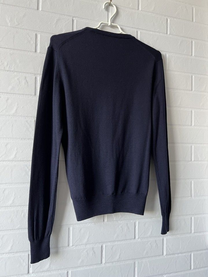 Versace Versace Collection Mens Wool Sweaters Blue Size M Size US M / EU 48-50 / 2 - 12 Thumbnail