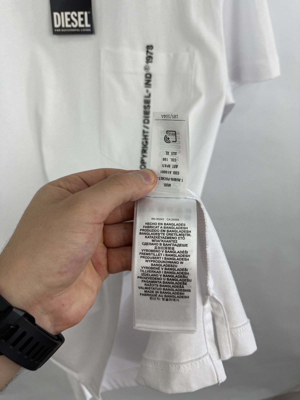 Diesel 🇺🇸❗️NEW Diesel For Successful Living T-Shirt Y2K Size US XL / EU 56 / 4 - 13 Thumbnail