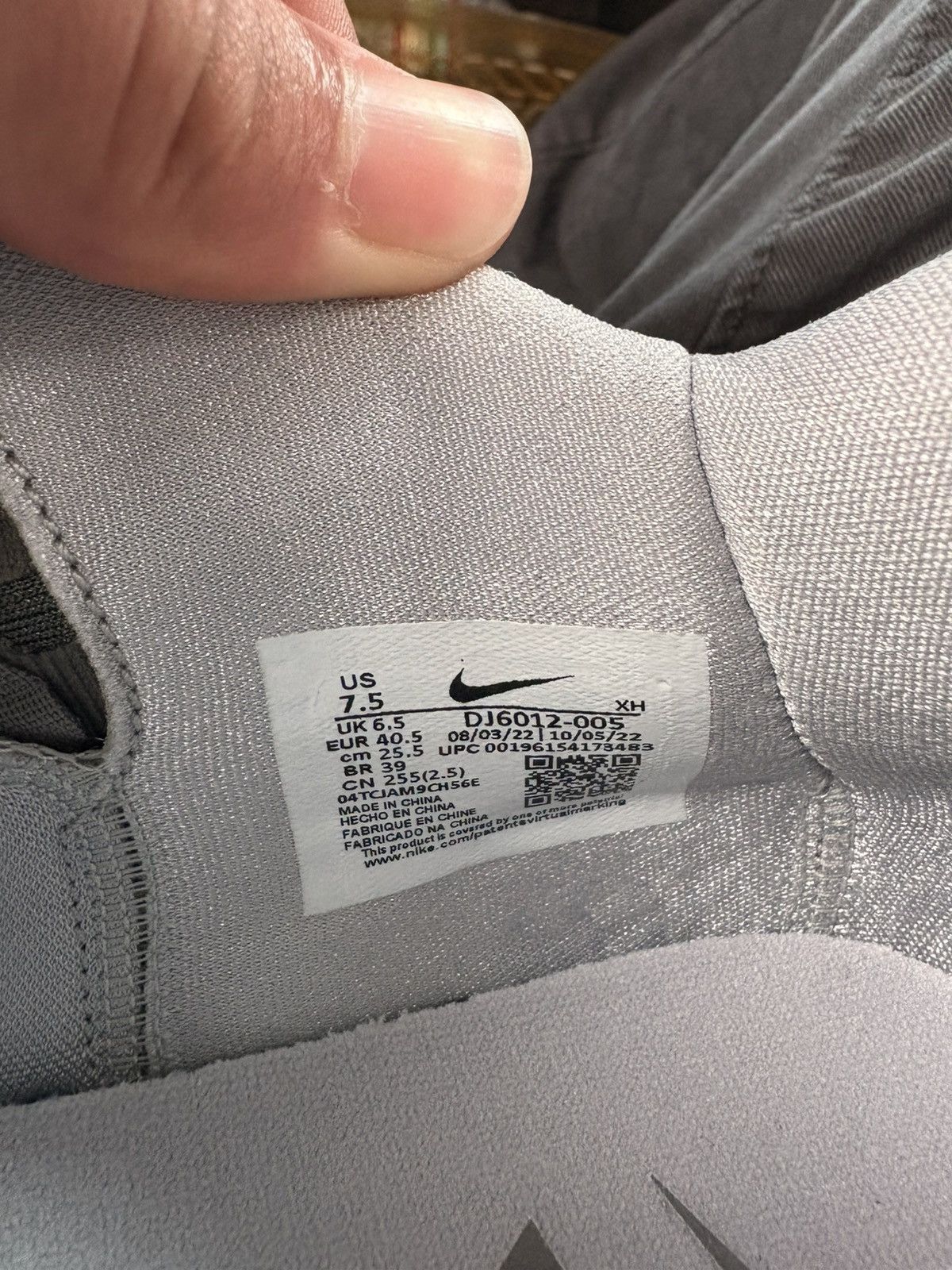 Nike Kyrie low 5 preservation Size US 7.5 / EU 40-41 - 11 Thumbnail