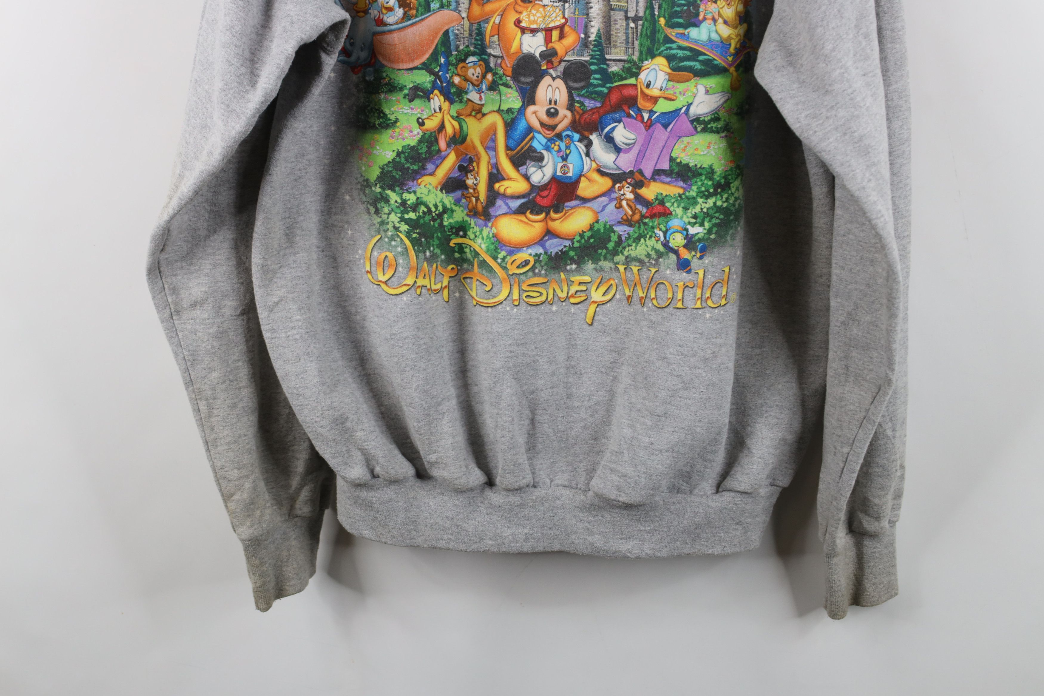 Vintage Vintage Y2K Walt Disney World Spell Out Full Zip Hoodie Size US M / EU 48-50 / 2 - 17 Thumbnail