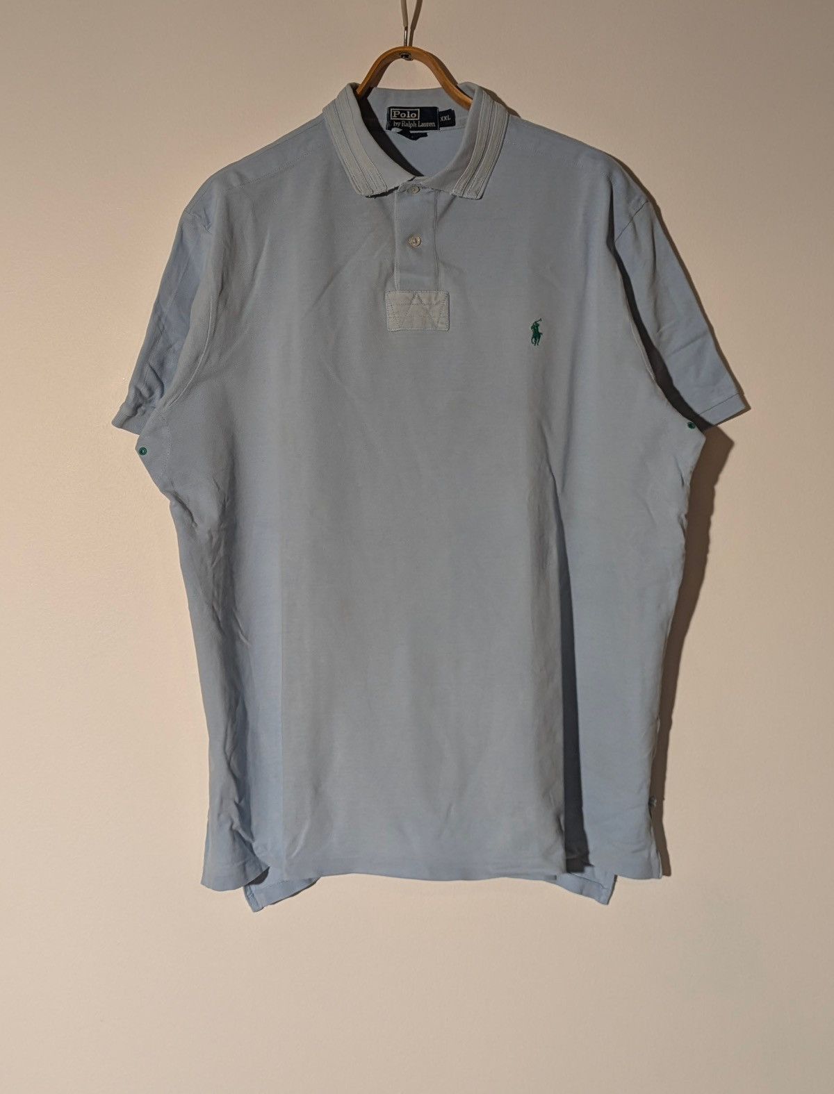 Polo Ralph Lauren 👕 Polo Ralph Lauren Polo Shirt – Light Blue (Size XXL) Size US XXL / EU 58 / 5 - 1 Thumbnail