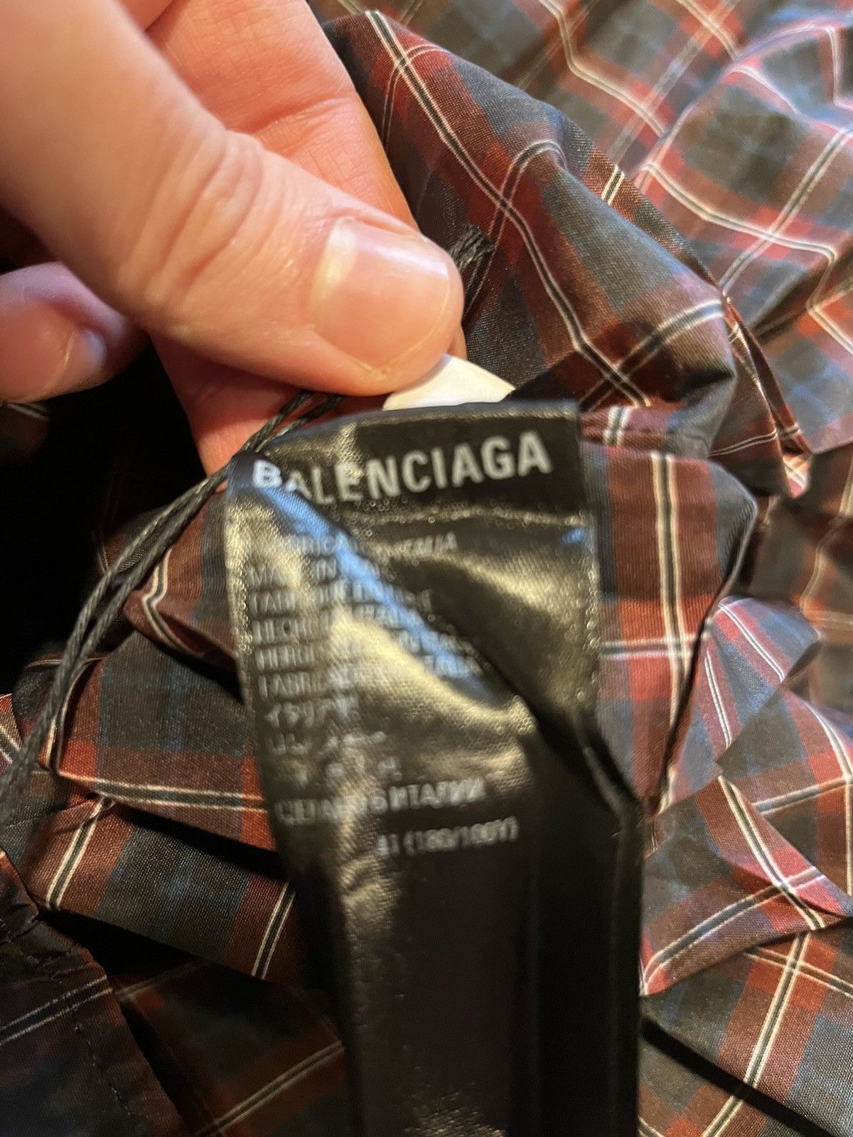 Balenciaga Balenciaga wrinkled shirt. Size US M / EU 48-50 / 2 - 7 Thumbnail