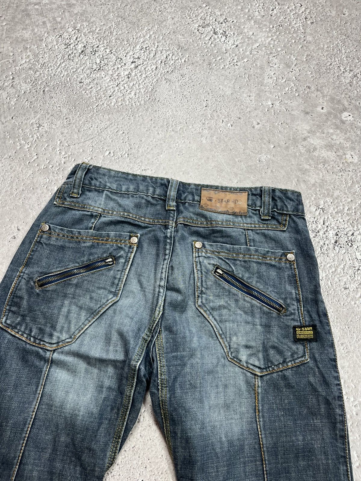 G-Star G-Star RAW Denim Jeans Men’s W34 L34 Blue Distressed Vintage Size US 30 / EU 46 - 14 Thumbnail