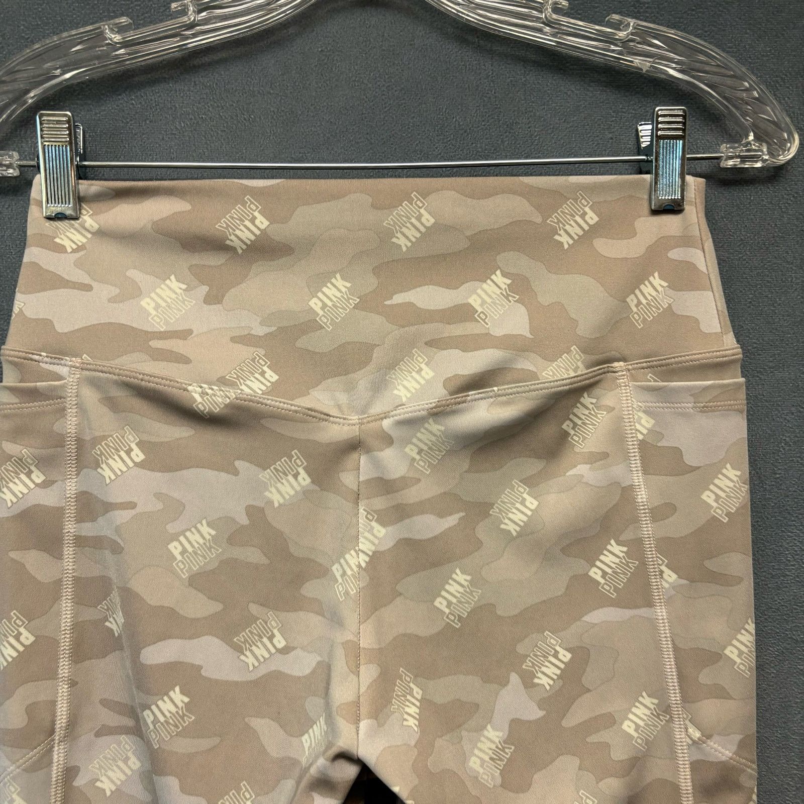 Pink Pink Active Camo Legging All Over Logo Print Womens Medium Size 25" / US 0 / IT 36 - 7 Thumbnail