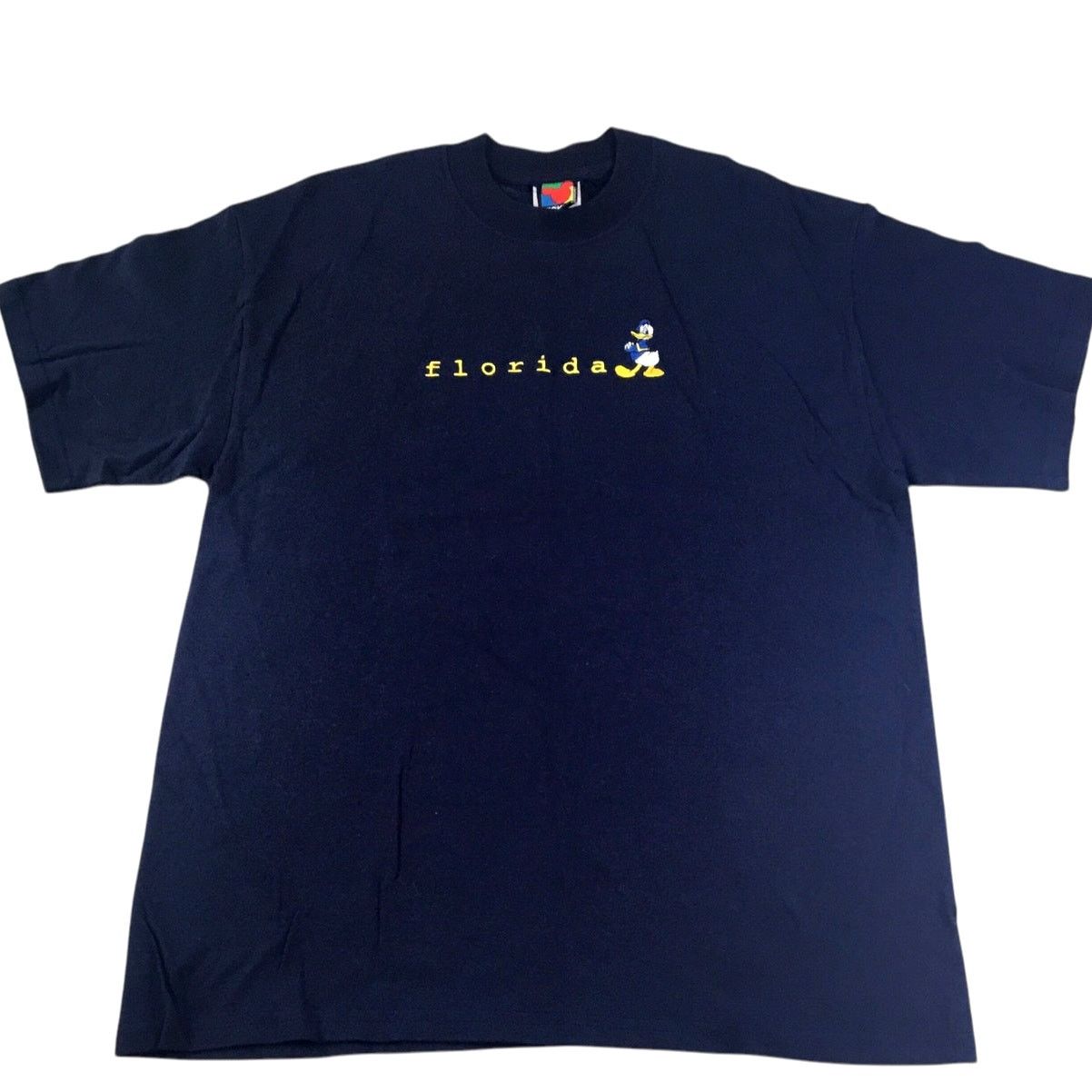 Mickey Unlimited Mickey Unlimited Florida T-Shirt New Navy Blue Donald Duck L Size US L / EU 52-54 / 3 - 2 Thumbnail