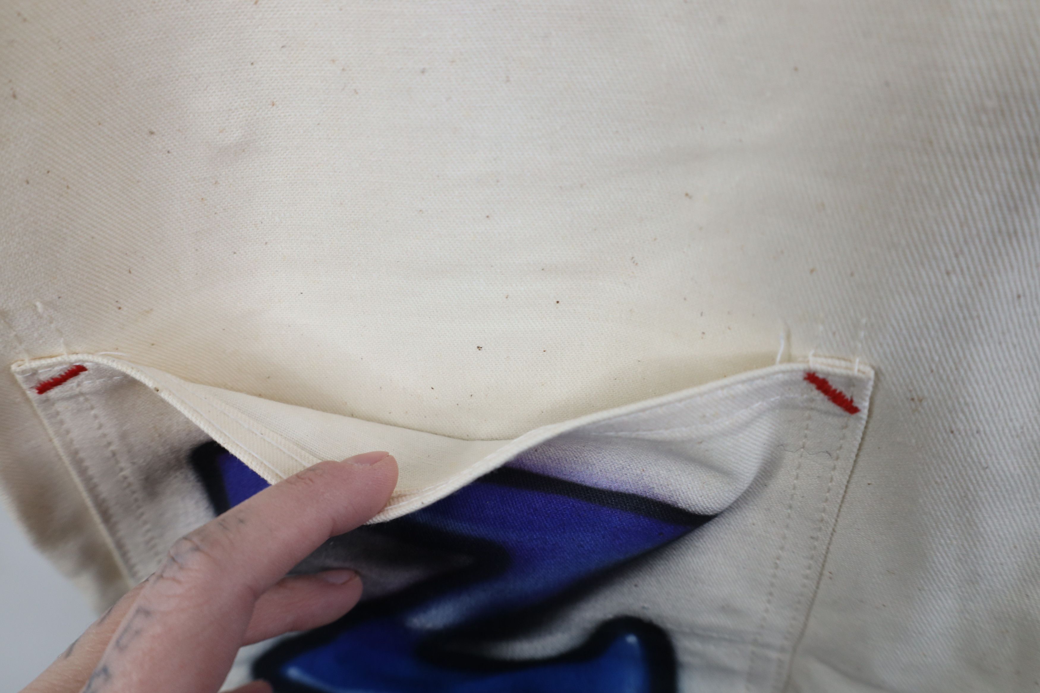 Carhartt Vtg 90s Carhartt Air Brush Zeta Phi Beta Sorority Overalls Size 38" / US 16 / IT 52 - 16 Thumbnail