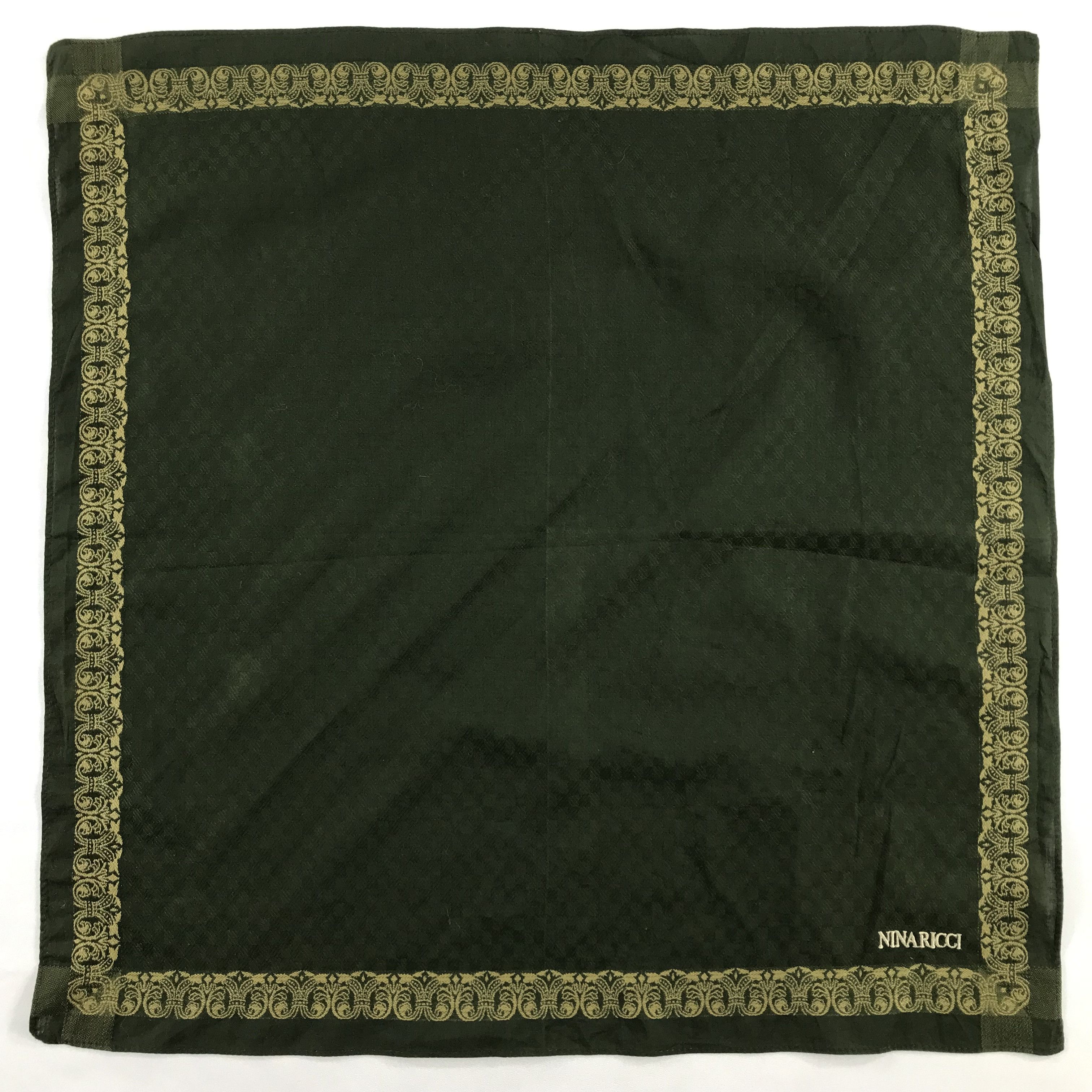 Nina Ricci × Vintage Nina Ricci Bandana / Handkerchief / Neckerchief - S2560 Size ONE SIZE - 1 Thumbnail