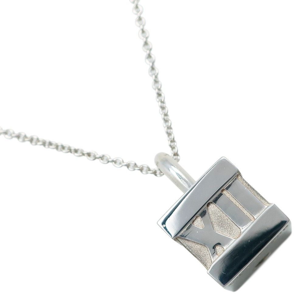 Tiffany & Co. Tiffany & Co. Tiffany Atlas Lock Silver 925 Necklace Metal Necklace Size ONE SIZE - 1 Thumbnail