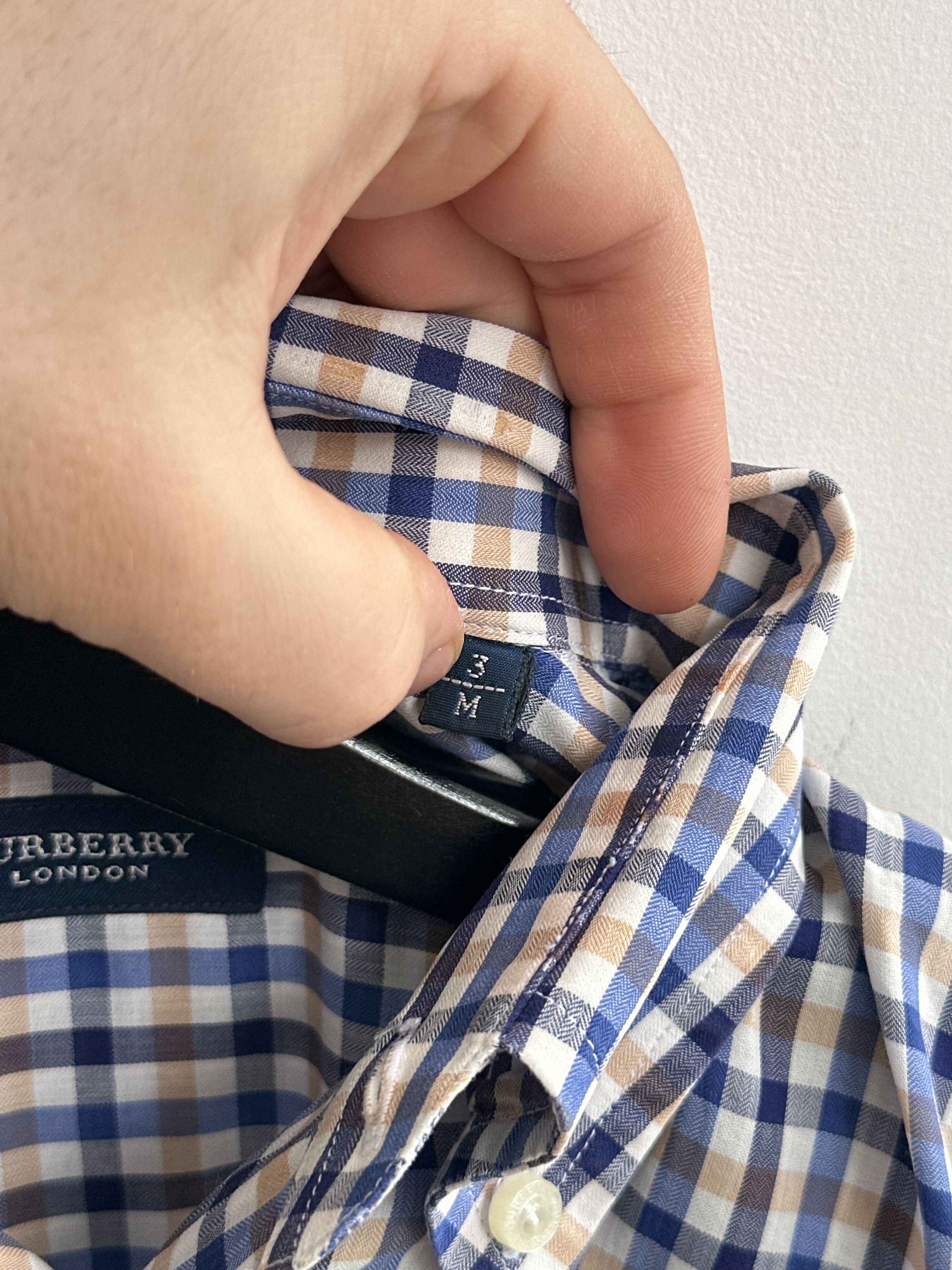 Burberry Burberry Check Button Up Shirt Size US M / EU 48-50 / 2 - 7 Thumbnail