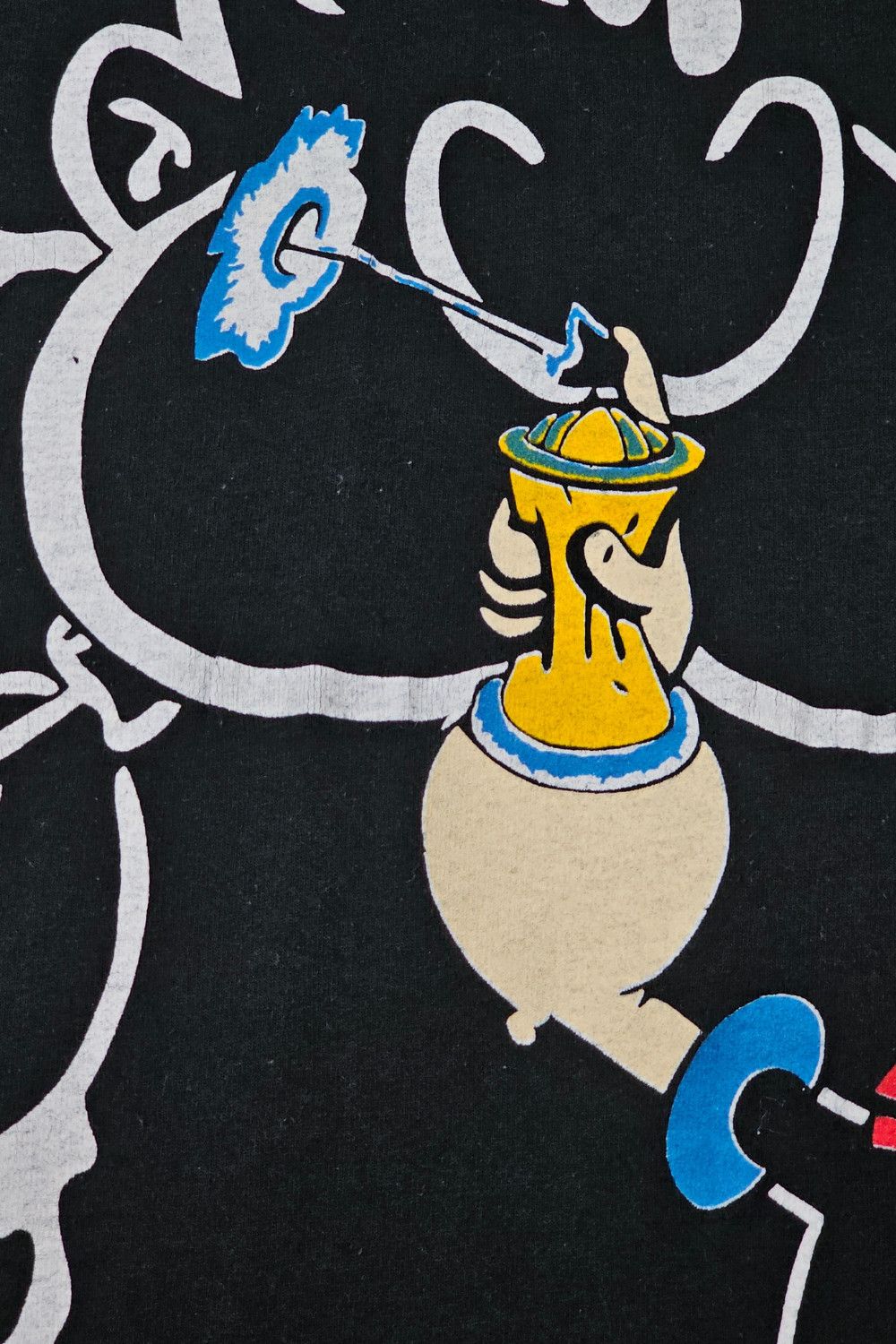 Vintage 1994 Popeye “Graffiti/Drip” Tee - Single Stitch Size US L / EU 52-54 / 3 - 6 Thumbnail