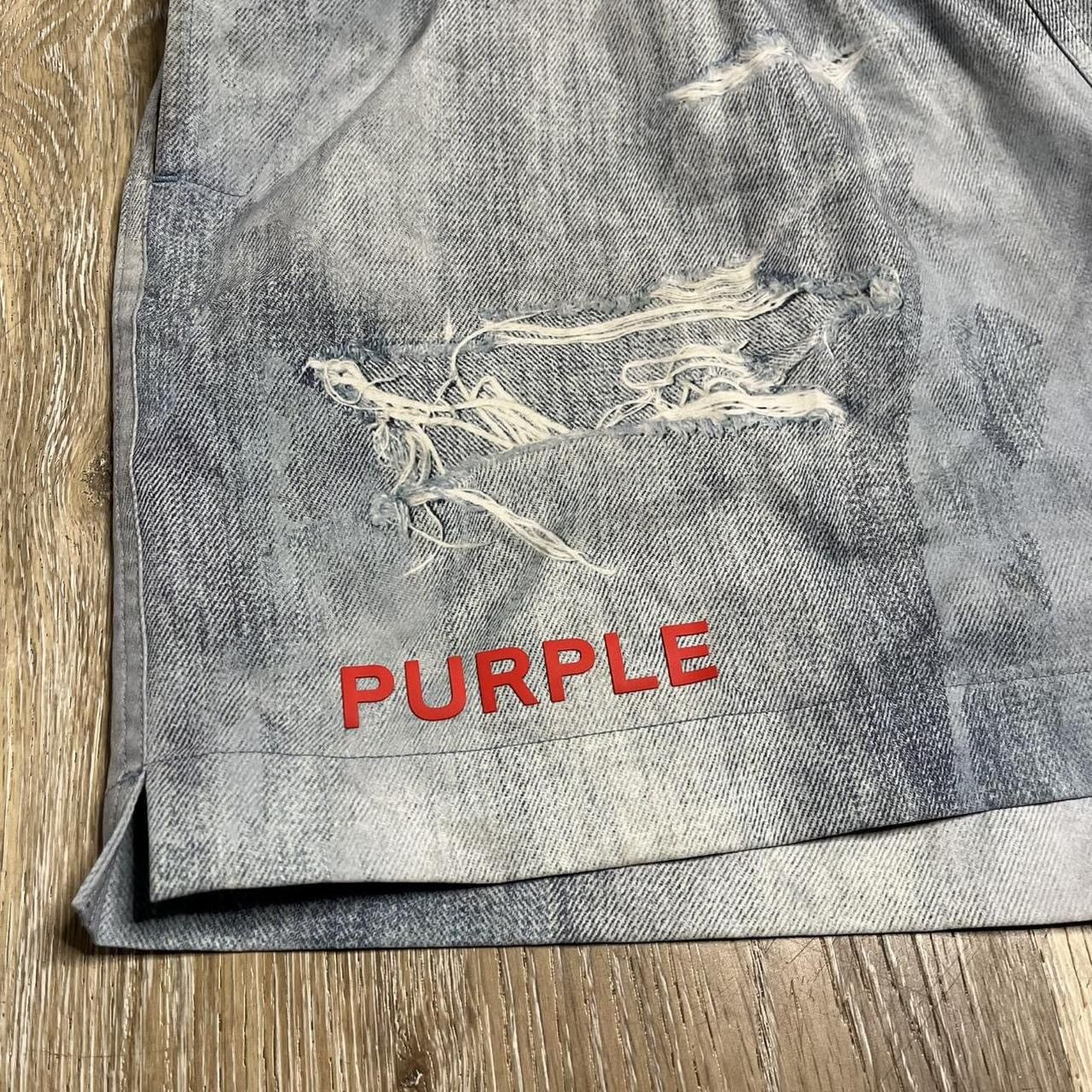 Purple Brand purple brand all rounder water print shorts Size US 32 / EU 48 - 3 Thumbnail