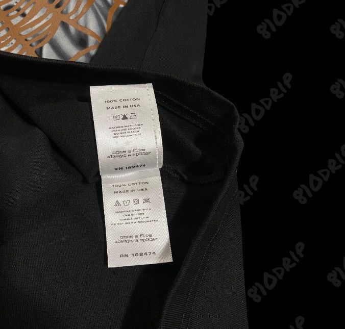 Complex Travis Scott x Sp5der Airbrush Black OG Web Cactus Tee (M) Size US M / EU 48-50 / 2 - 6 Thumbnail