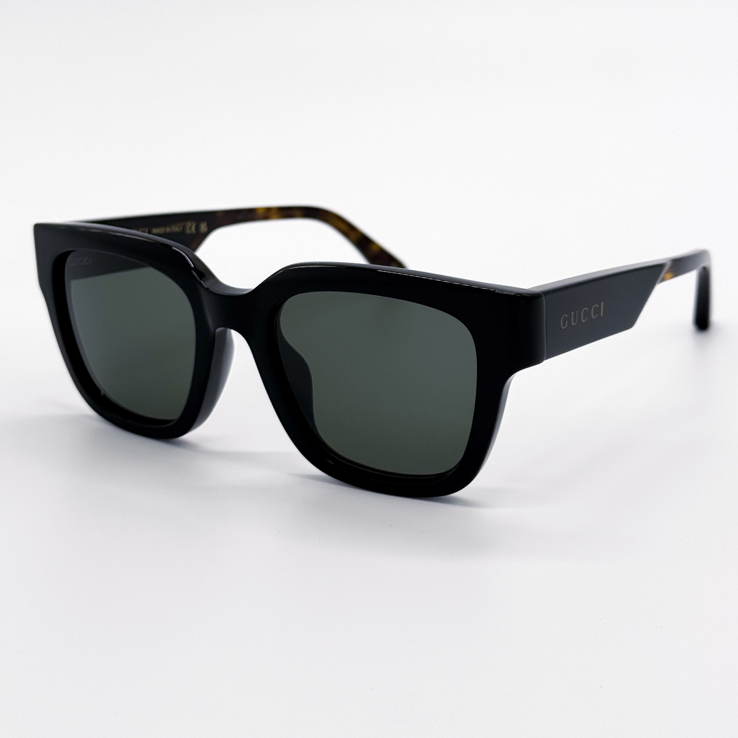 Gucci NEW GUCCI GG1670SK 001 UNISEX BLACK HAVANA GREY SUNGLASSES Size ONE SIZE - 4 Thumbnail