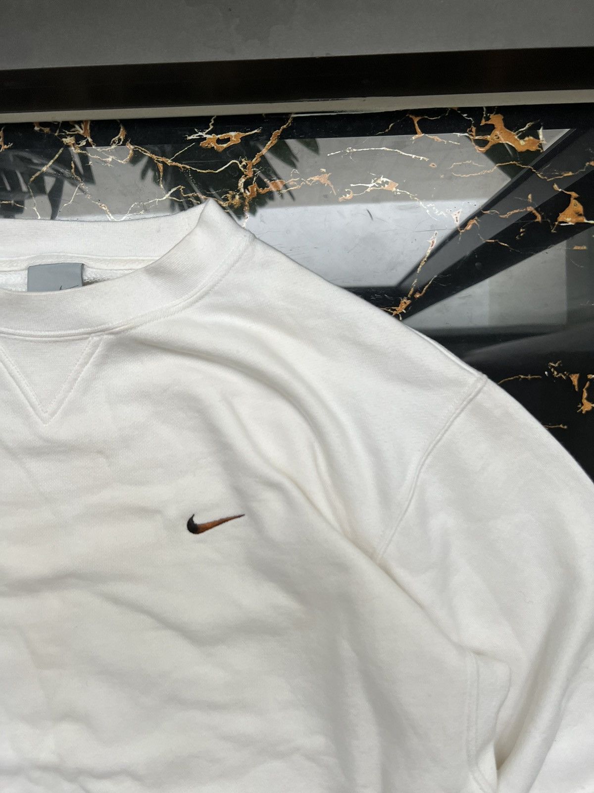 90’s NIKE Y2K BASIC SWOOSH LOGO CREWNECK
