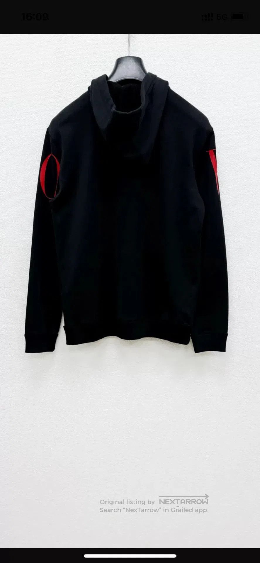 Valentino valentino black hooded zip-up jacket. Size US S / EU 44-46 / 1 - 3 Thumbnail
