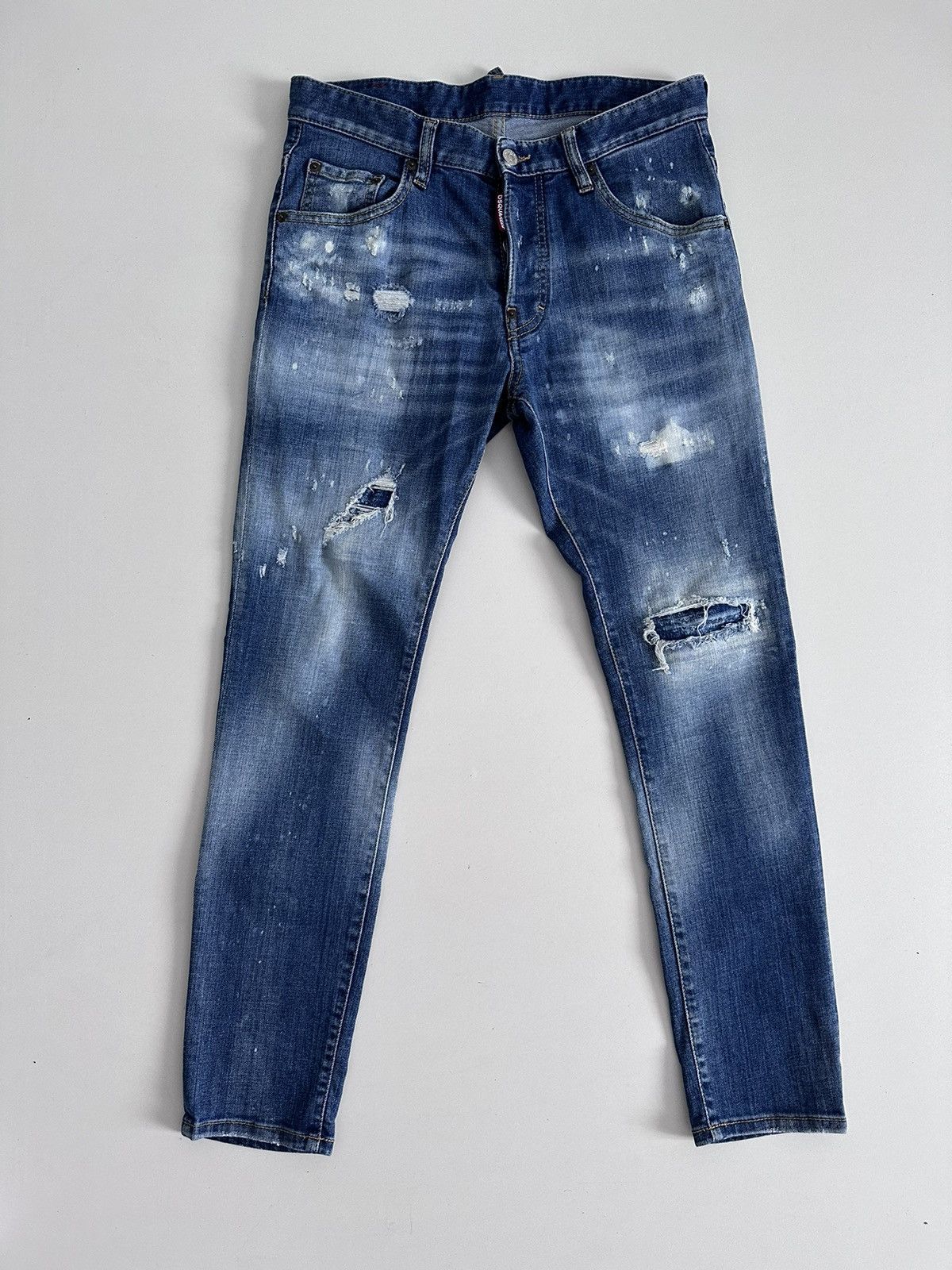 Dsquared2 Dsquared2 Jeans Men Skater Jeans Navy Blue Size 46 Size US 30 / EU 46 - 1 Thumbnail