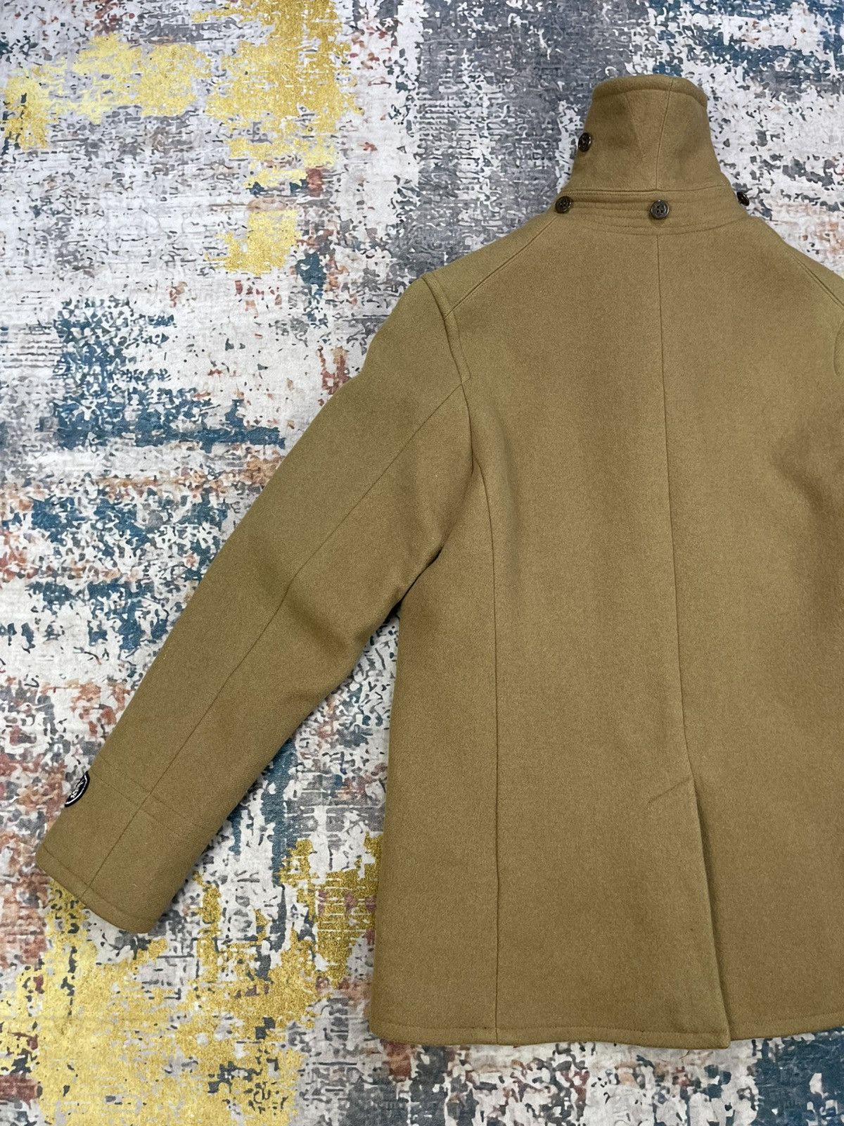 Orcival Orcival Melton Wool Single Breasted Peacoat Size XS / US 0-2 / IT 36-38 - 2 Thumbnail