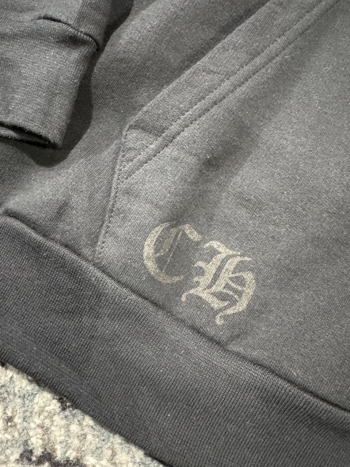 Chrome Hearts Chrome Hearts Chrome Vertical Logo Hoodie Size US L / EU 52-54 / 3 - 3 Thumbnail