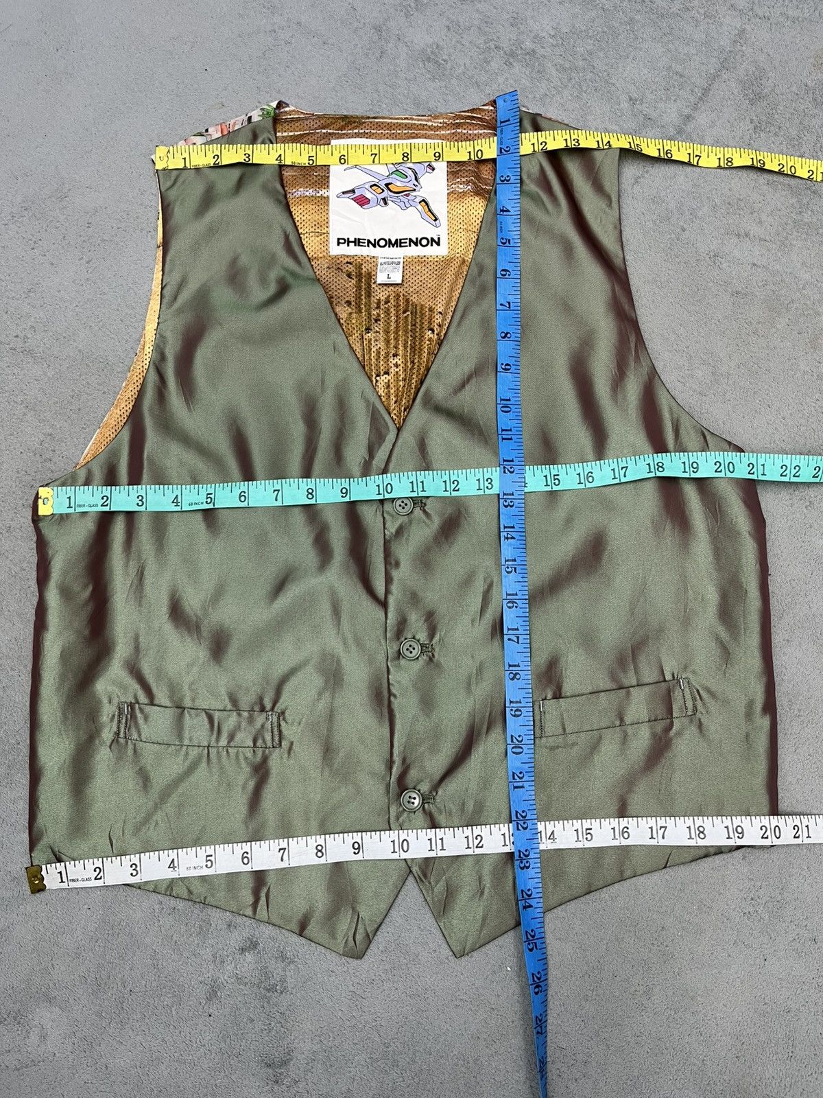 General Research × PHENOMENON ARCHIVE🔥PHENOMENON JEWEL BEETLE VEST IRIDESCENT 08 Size US L / EU 52-54 / 3 - 12 Thumbnail