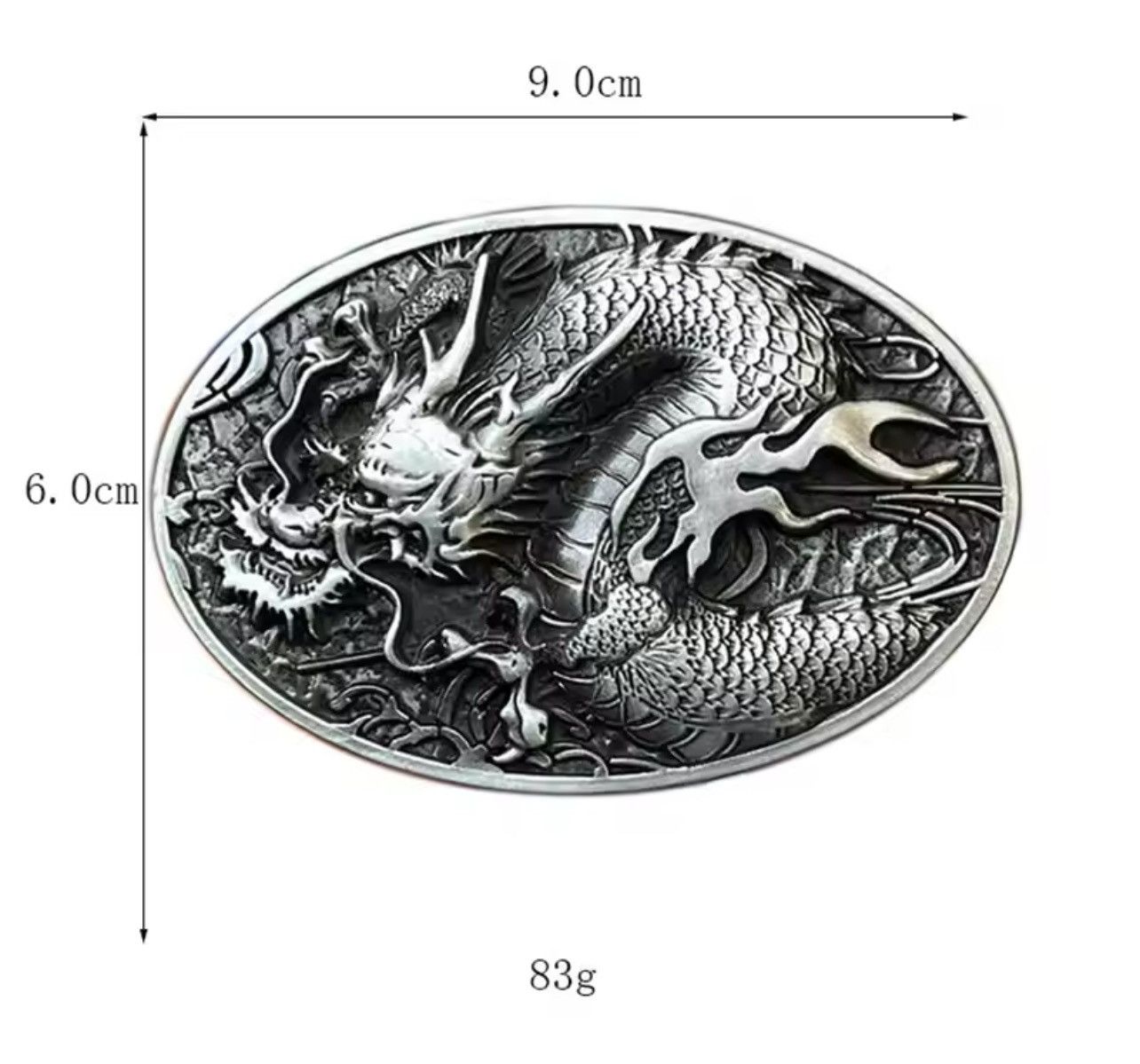 Other dragon belt buckle Size ONE SIZE - 4 Thumbnail