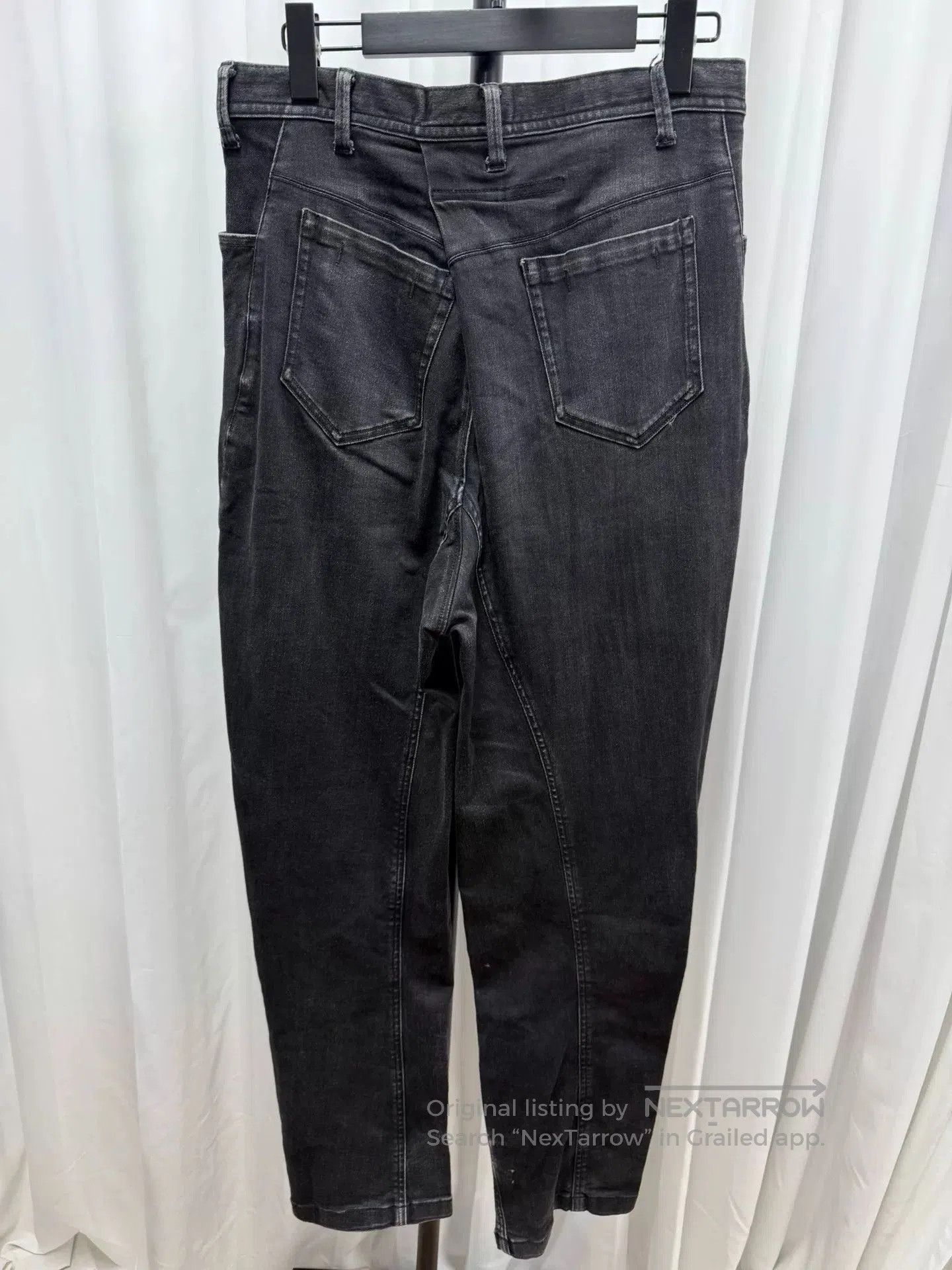 Comme des Garcons Homme Plus stylish foldable washed denim pants. Size US 30 / EU 46 - 5 Thumbnail