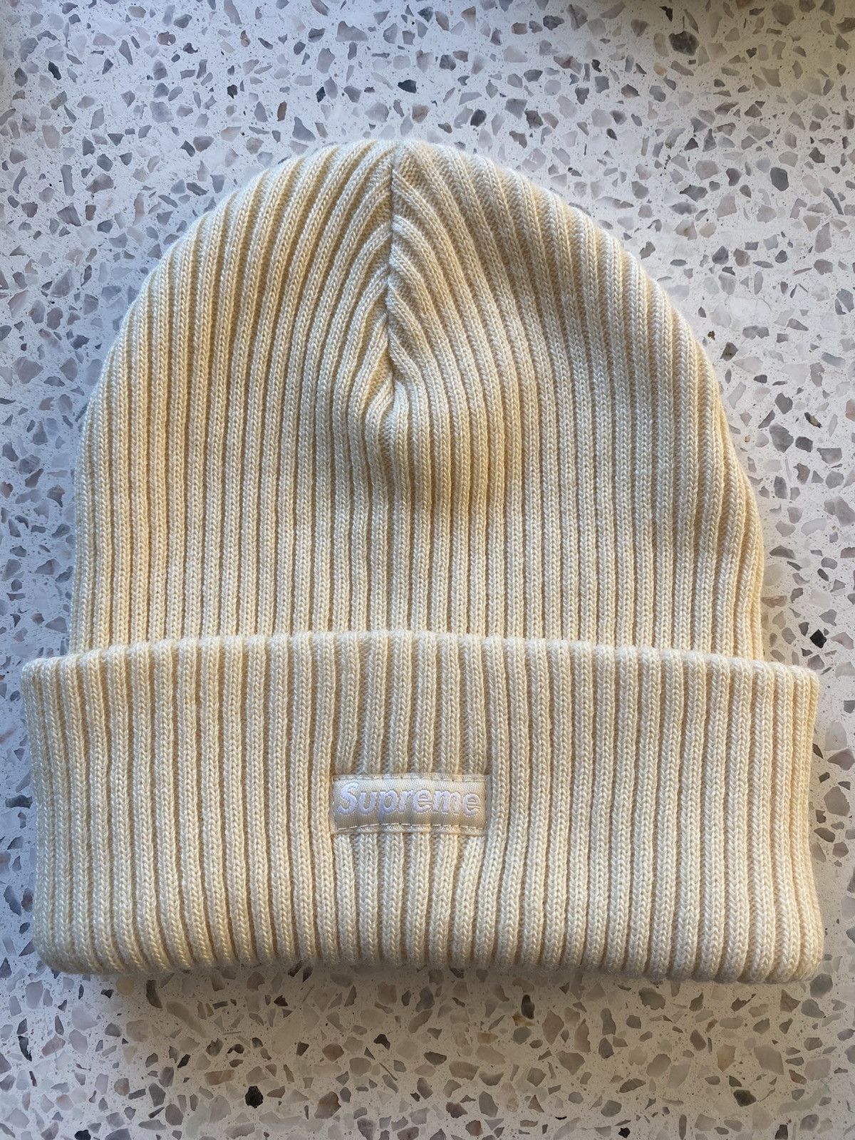 Pre-owned Supreme Small Bogo Ribbed Beanie In Multi