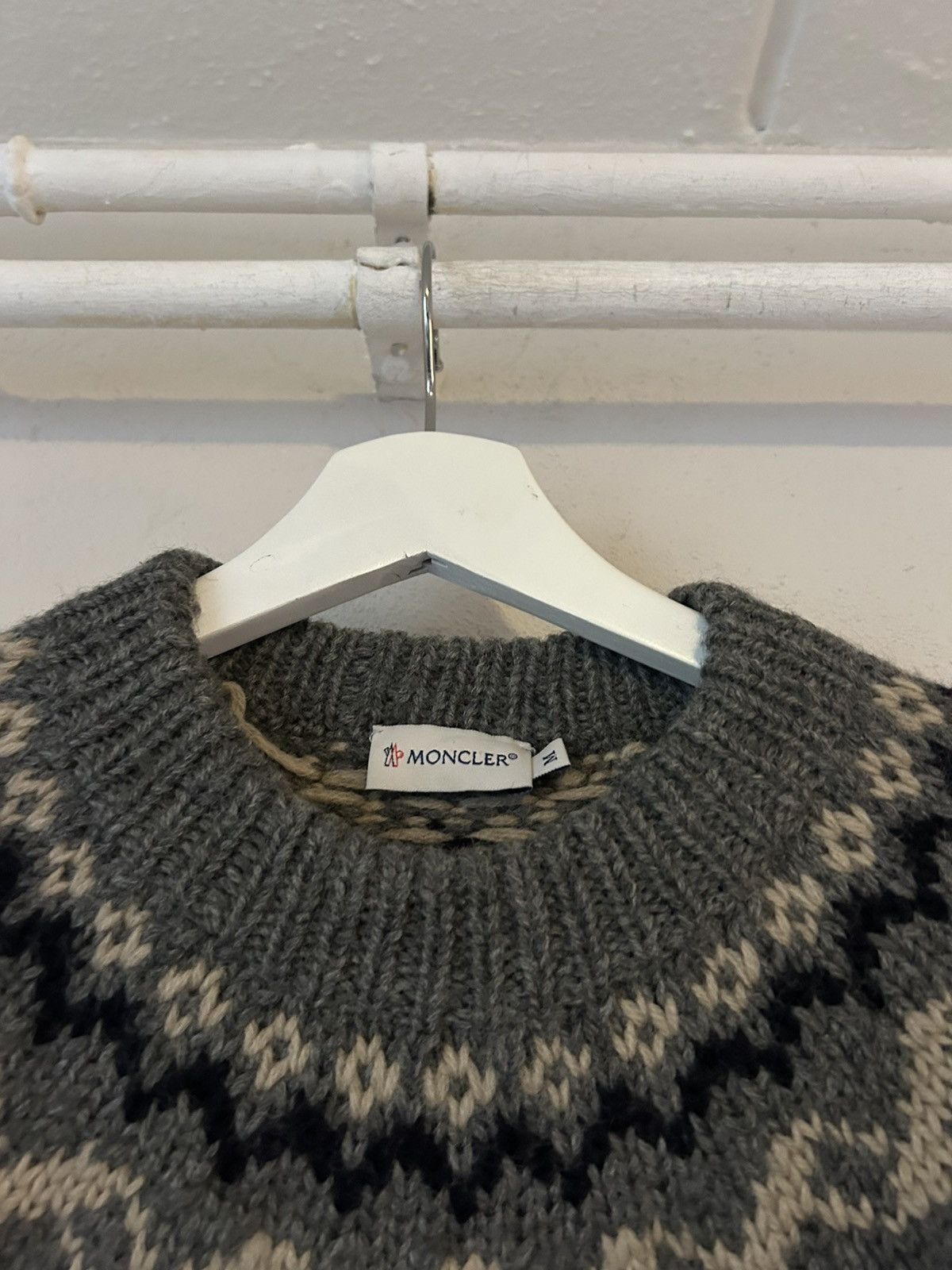 Moncler Moncler Wool Norse Sweater Size US M / EU 48-50 / 2 - 5 Thumbnail