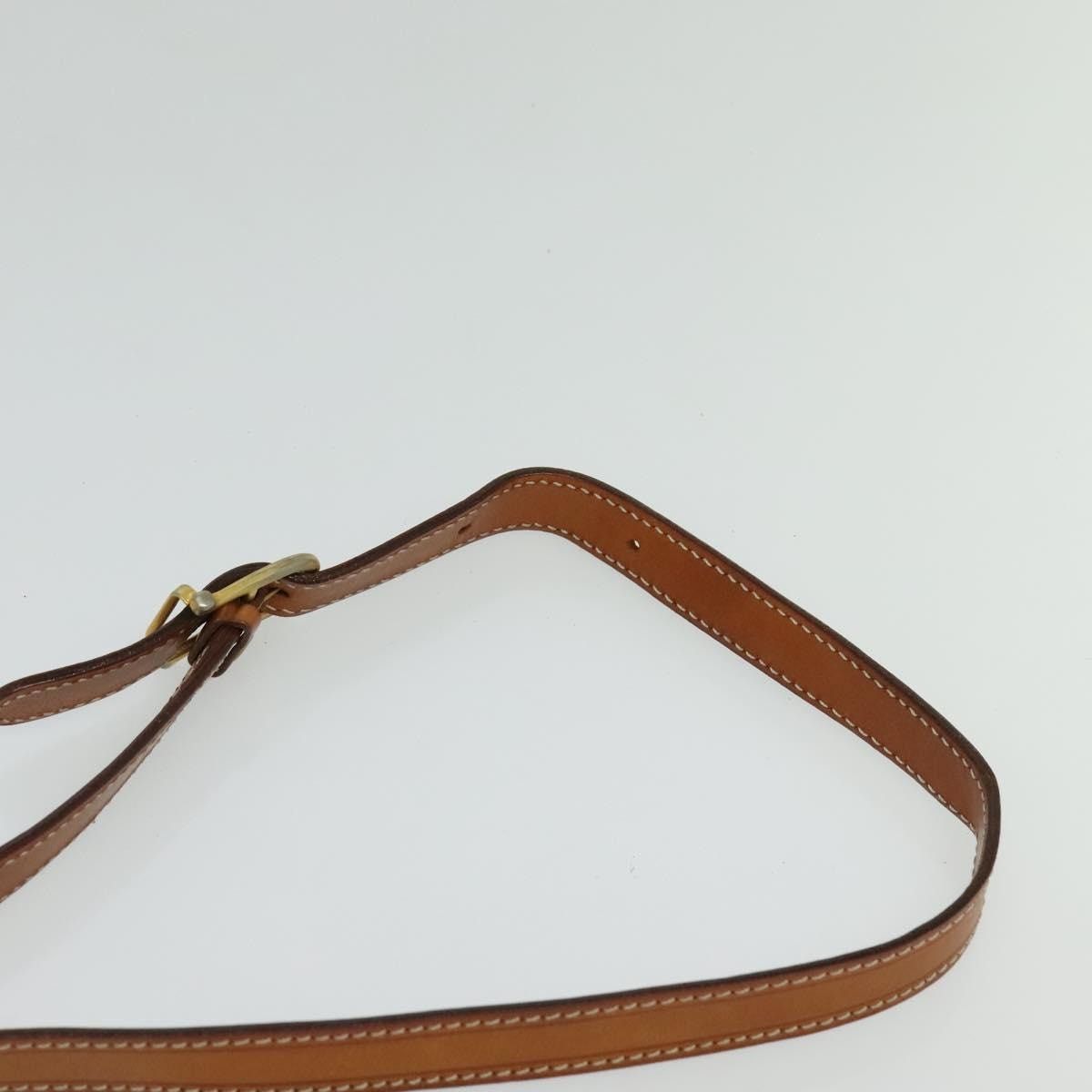 Celine CELINE Macadam Canvas Shoulder Bag Pvc Leather Brown Gold Size ONE SIZE - 8 Thumbnail