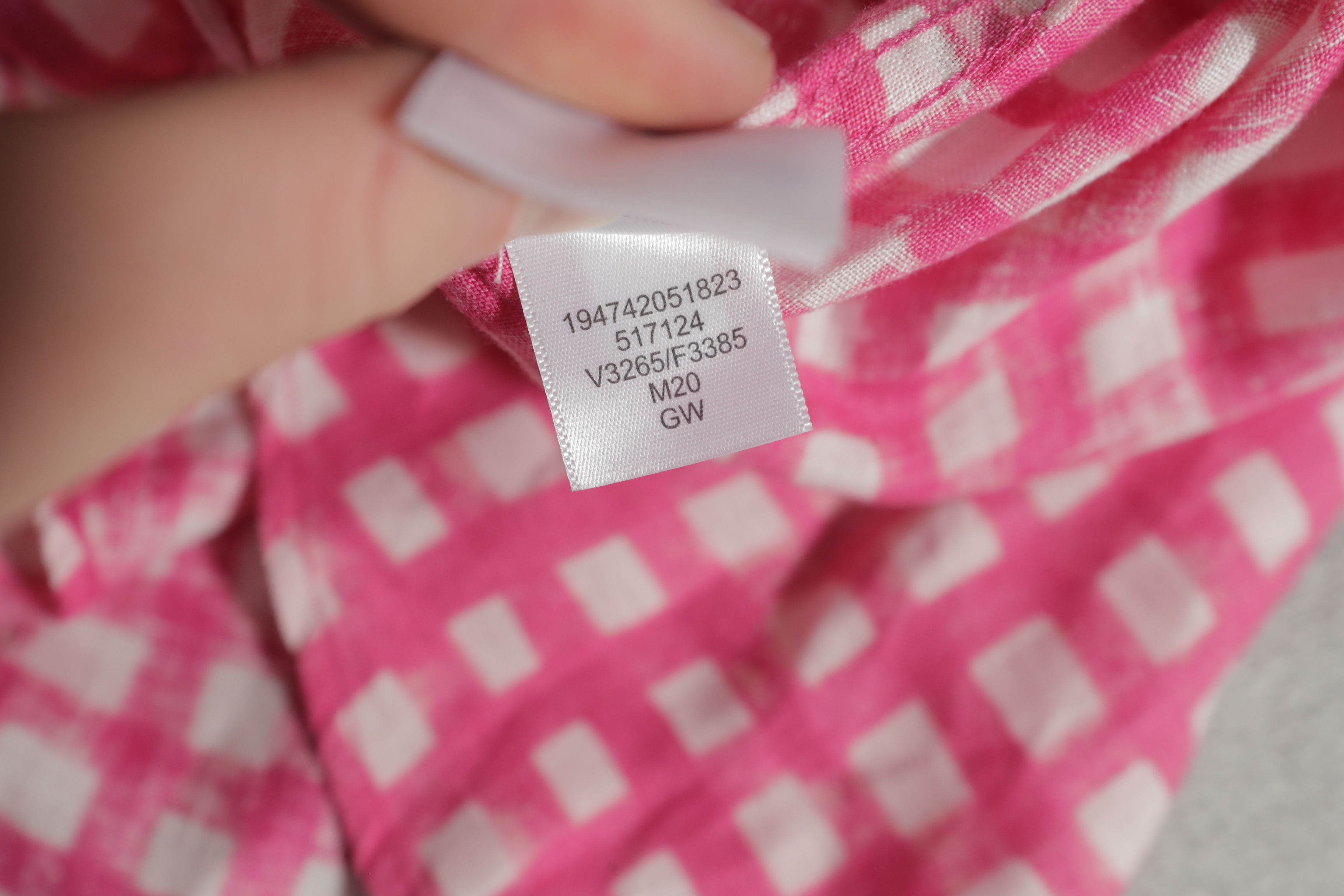 Lands' End Lands End Pink Checkered Vintage Button Down (M) Size US M / EU 48-50 / 2 - 11 Thumbnail