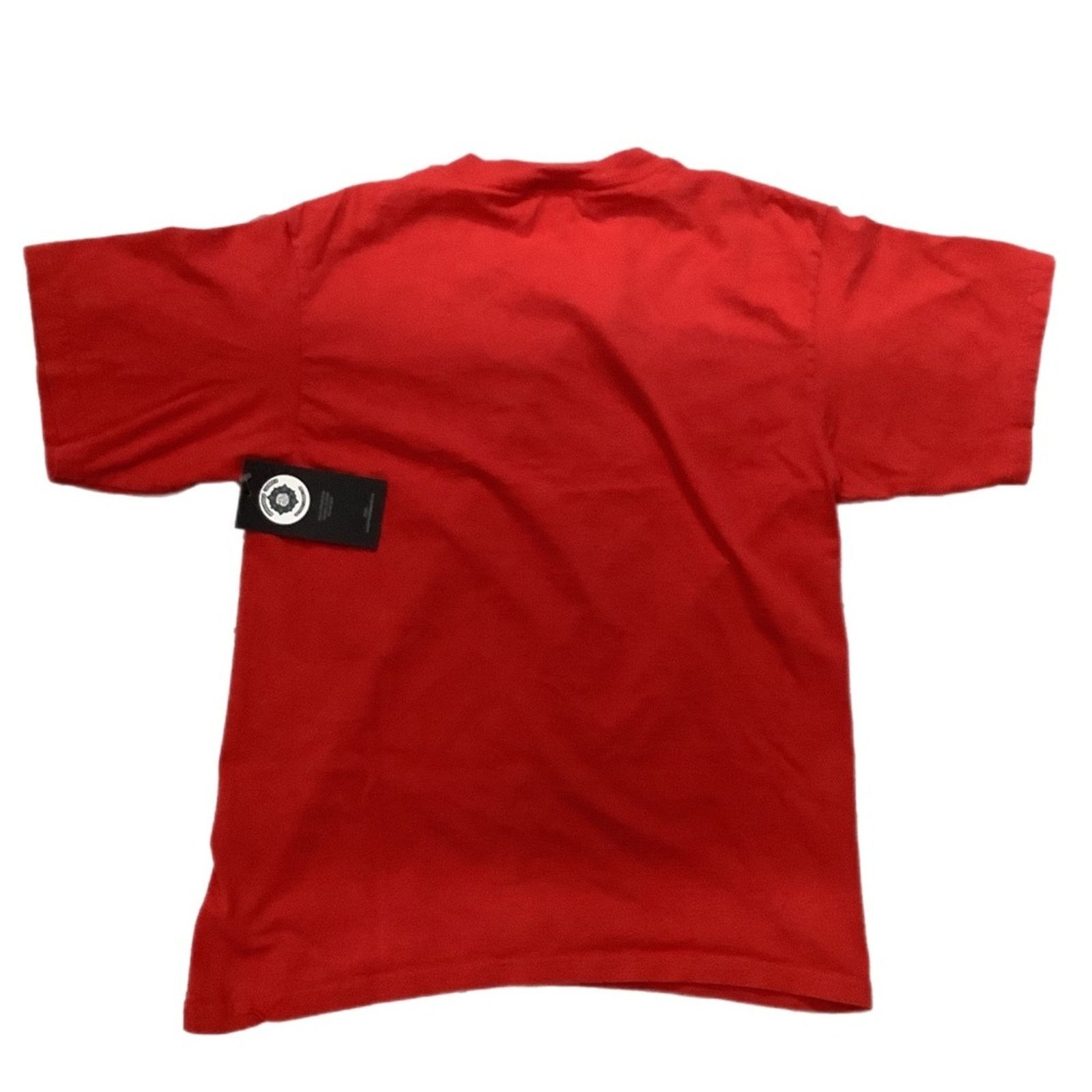 Nike 90s Nike tonal red swoosh tee Size US M / EU 48-50 / 2 - 2 Thumbnail