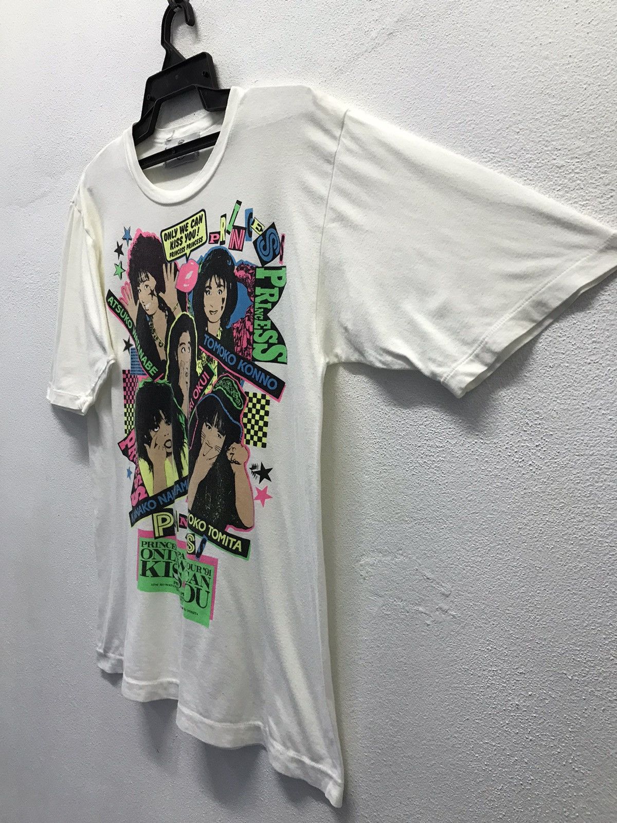Band Tees × Japanese Brand × Vintage Vintage Princess2 Panic Tour ‘91 Only We Can Kiss You Shirt Size US M / EU 48-50 / 2 - 6 Thumbnail