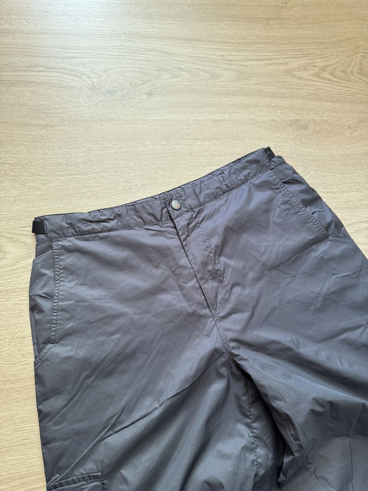 Japanese Brand Vintage 90-00’s y2k Baggy Japanese Nylon Pants Size US 30 / EU 46 - 2 Thumbnail