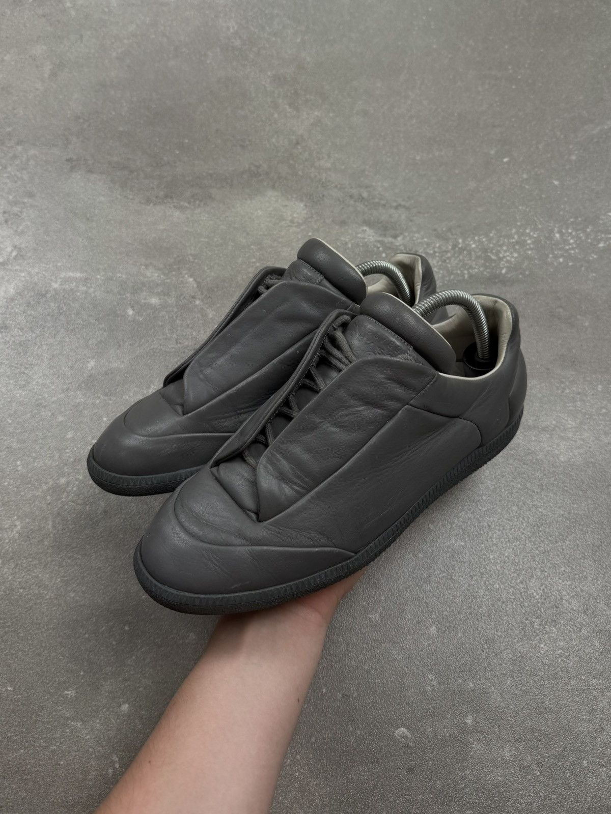 Archival Clothing x Maison Margiela Future Shoes Sneakers Street Wear Opium in Grey, Men's (Size 9)