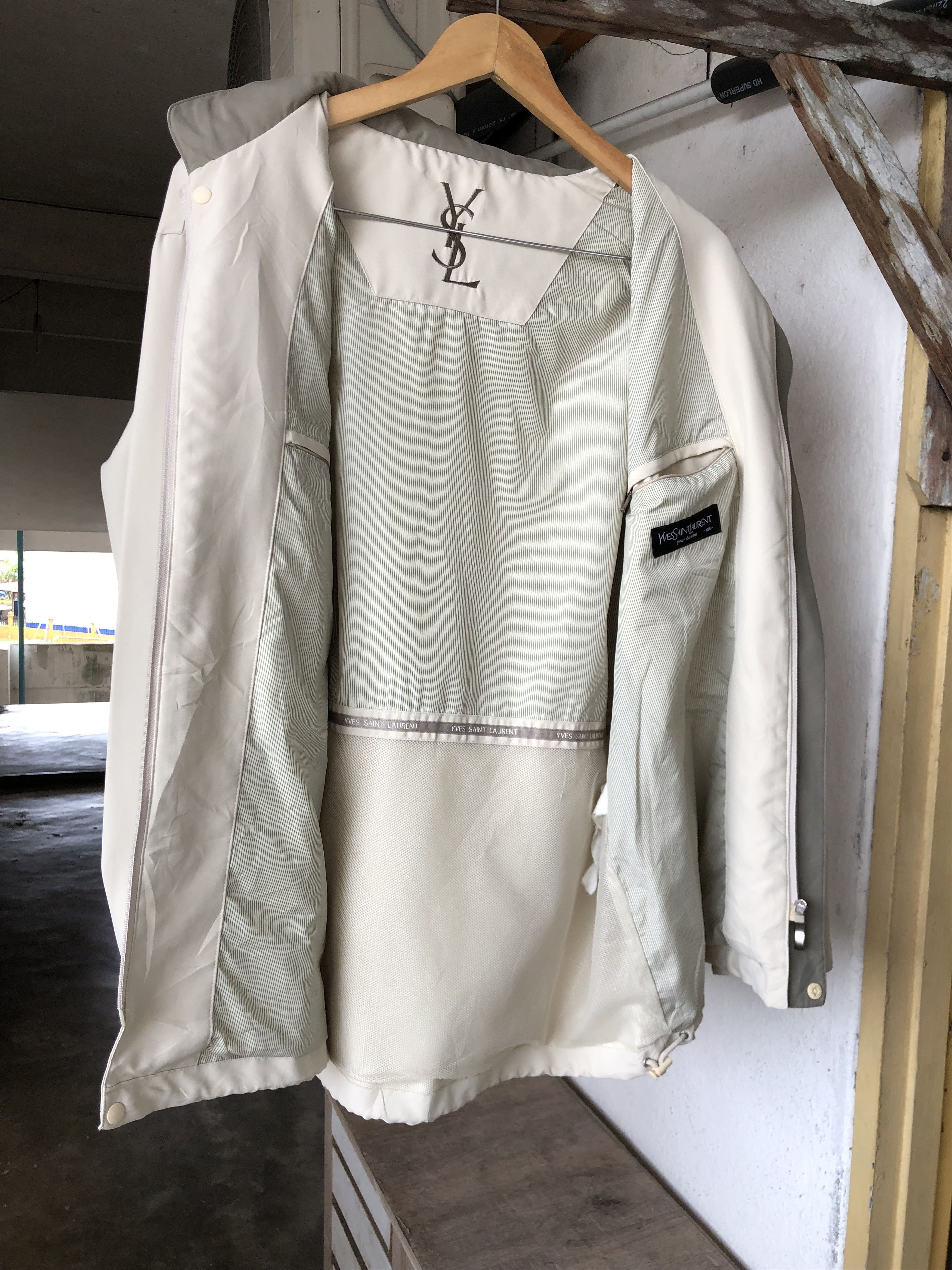 Yves Saint Laurent Nice🔥 Yves Saint Laurent Pour Homme Light Jacket Size US XL / EU 56 / 4 - 10 Thumbnail