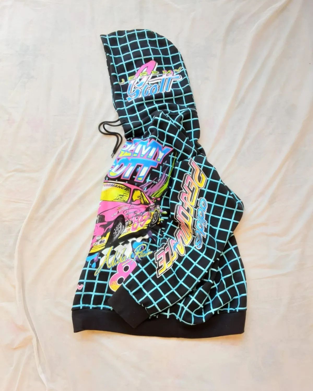Jeremy Scott ADIDAS X JEREMY SCOTT NASCAR HOODIE Size US XL / EU 56 / 4 - 3 Thumbnail