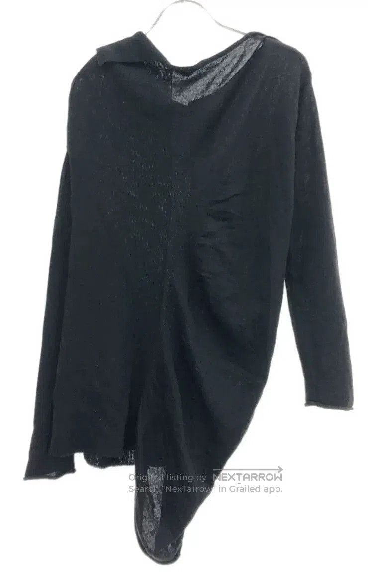 Yohji Yamamoto Yohji Yamamoto Noir Asymmetric Cardigan. Size US M / EU 48-50 / 2 - 2 Thumbnail