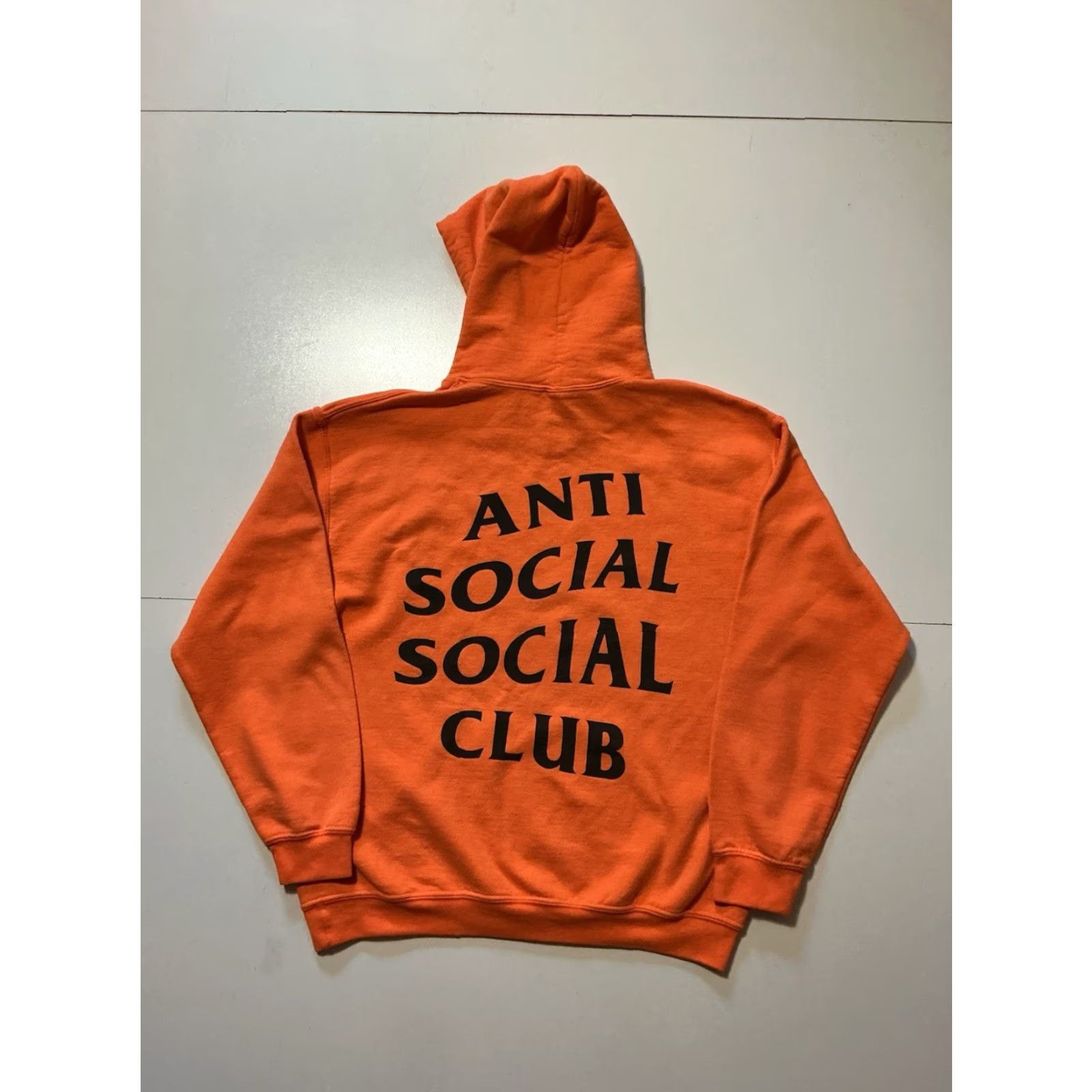 Anti Social Social Club **ANTI SOCIAL SOCIAL CLUB MEN'S ORANGE MEDIUM HOODIE** User: New title: **ANTI SOCIAL SOCIAL CLUB MEN'S ORANGE FLEECE HOODIE MEDIUM** Size US M / EU 48-50 / 2 - 2 Thumbnail
