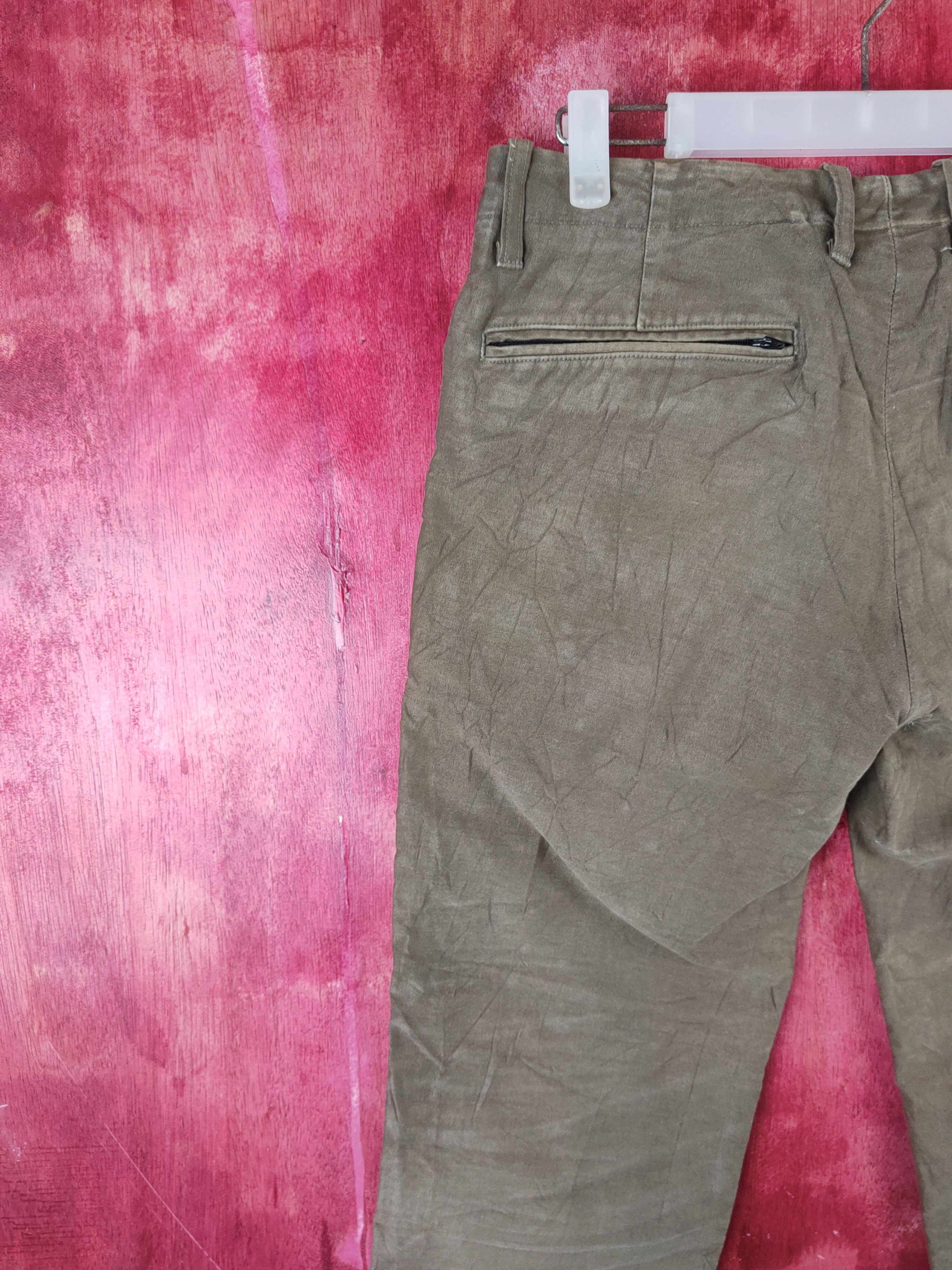 HOLLYWOOD RANCH MARKET Hollywood Ranch Market Olive Multipocket Casual Pants #S1767 Size US 30 / EU 46 - 11 Thumbnail