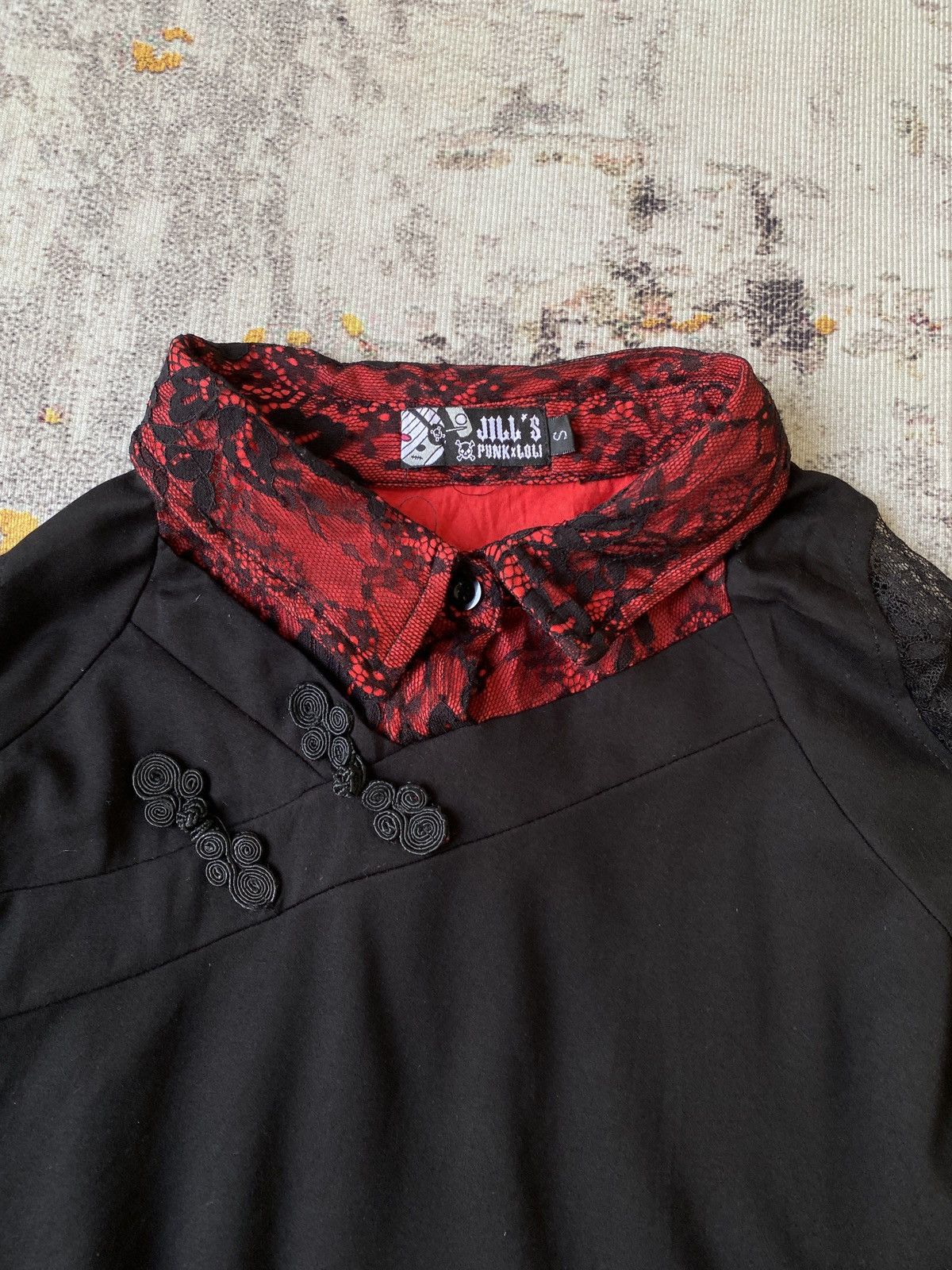 Japanese Brand Jill’s Punk x Loli Cheongsam Design Shirt Size S / US 4 / IT 40 - 7 Thumbnail