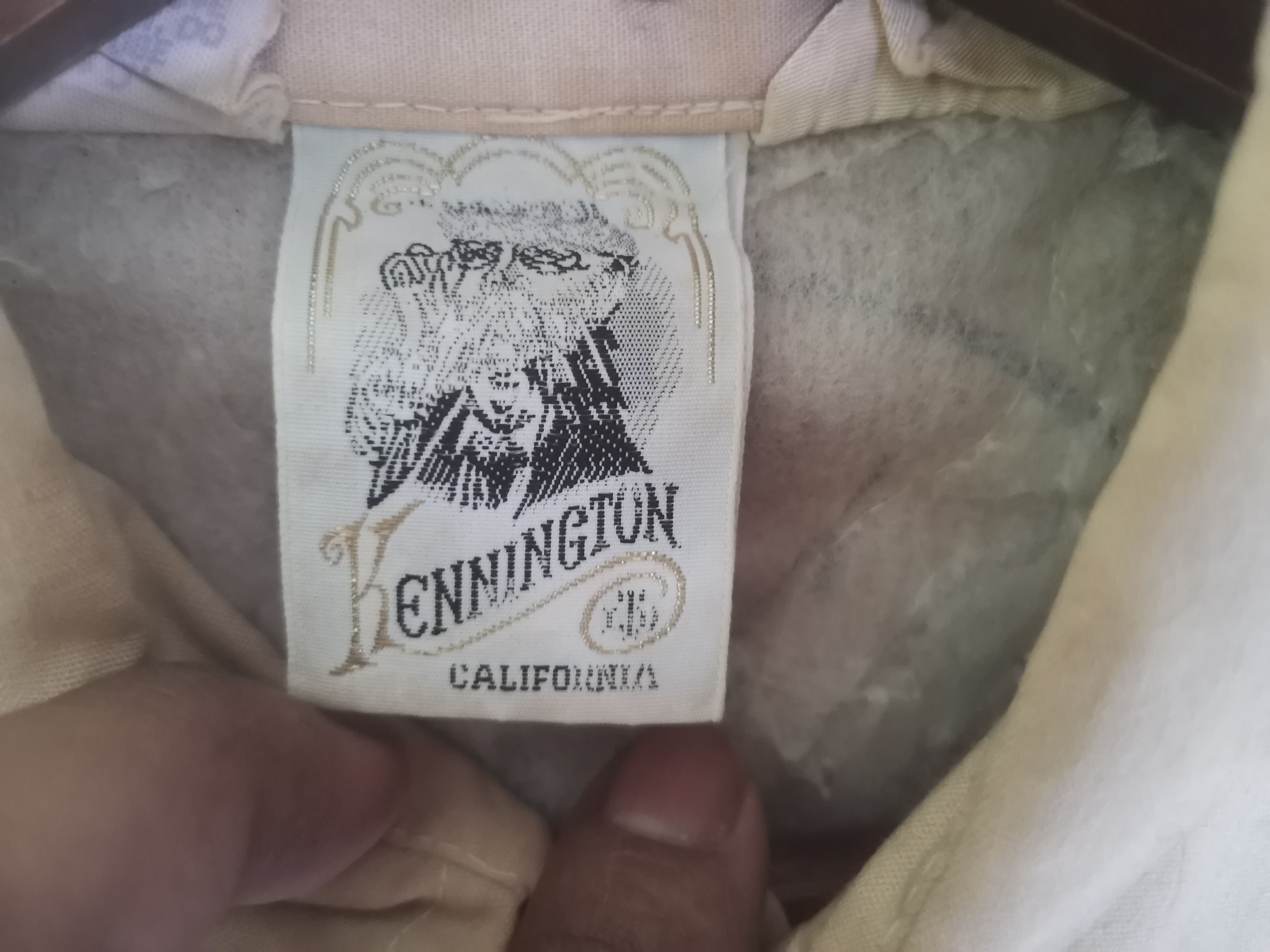 Kennington Ltd. × Vintage Rare vintage Kennington California shirt buttons ups Size US M / EU 48-50 / 2 - 6 Thumbnail