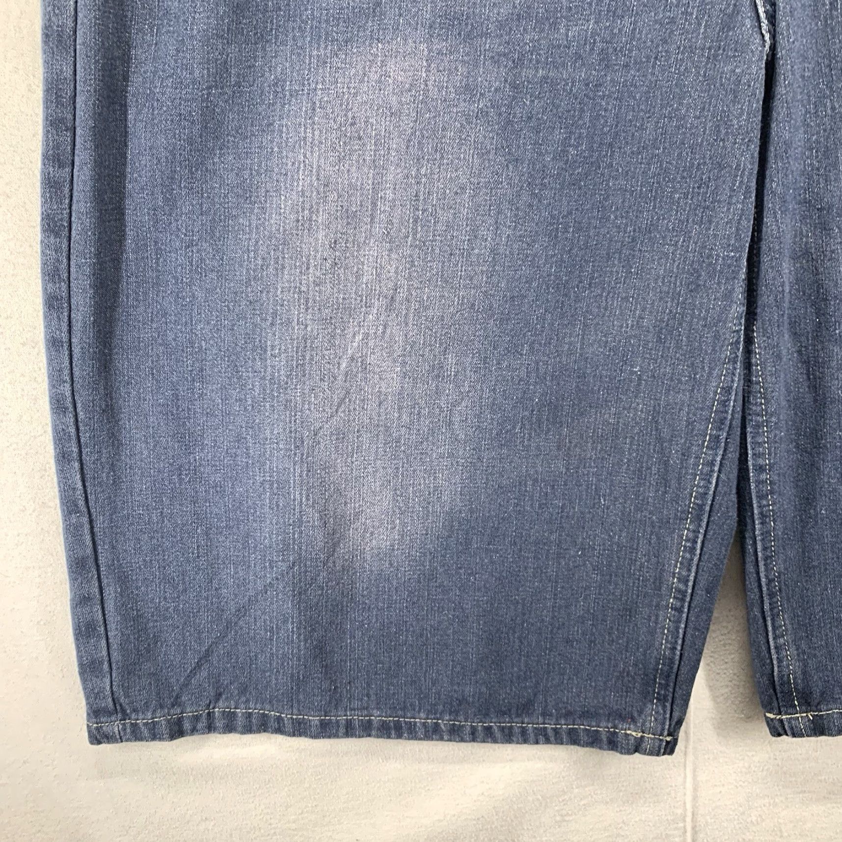 Southpole VINTAGE Jinzu Baggy Shorts 38 Denim Jean Hip Hop Skater 90s Blue Mens Size US 38 / EU 54 - 5 Thumbnail
