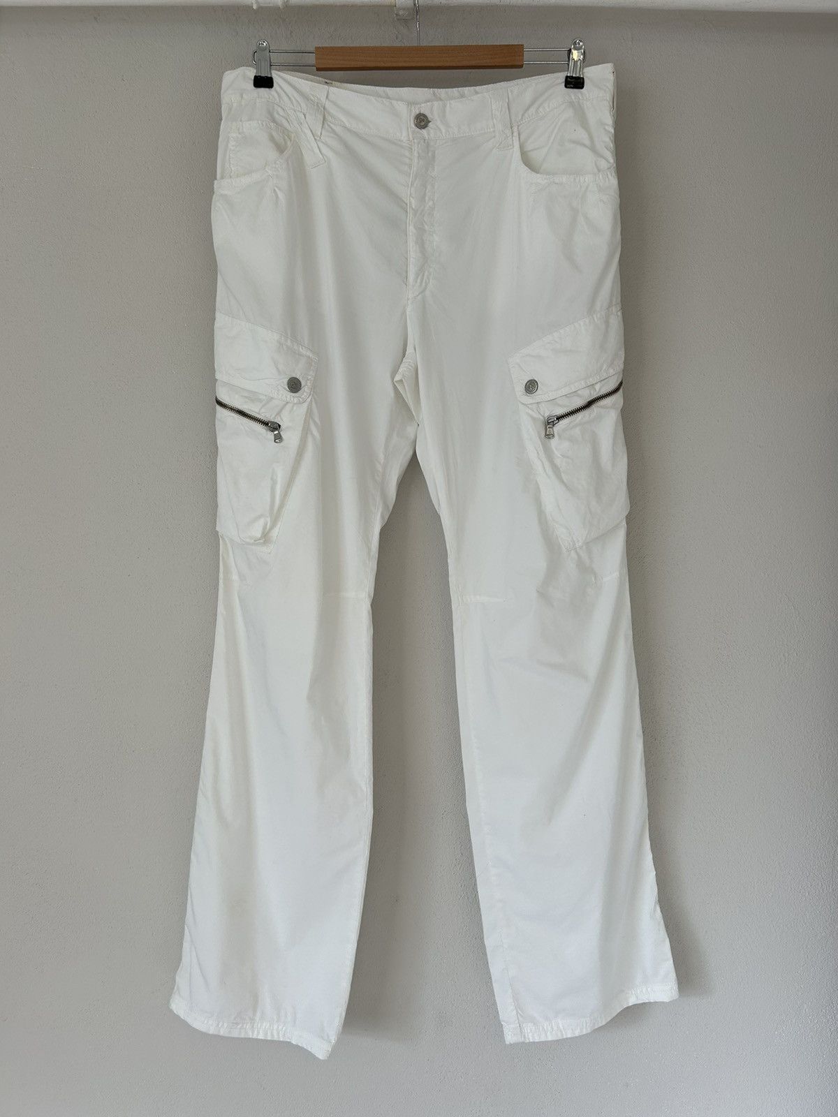 Dolce & Gabbana White Cargo Pants Size US 36 / EU 52 - 1 Thumbnail