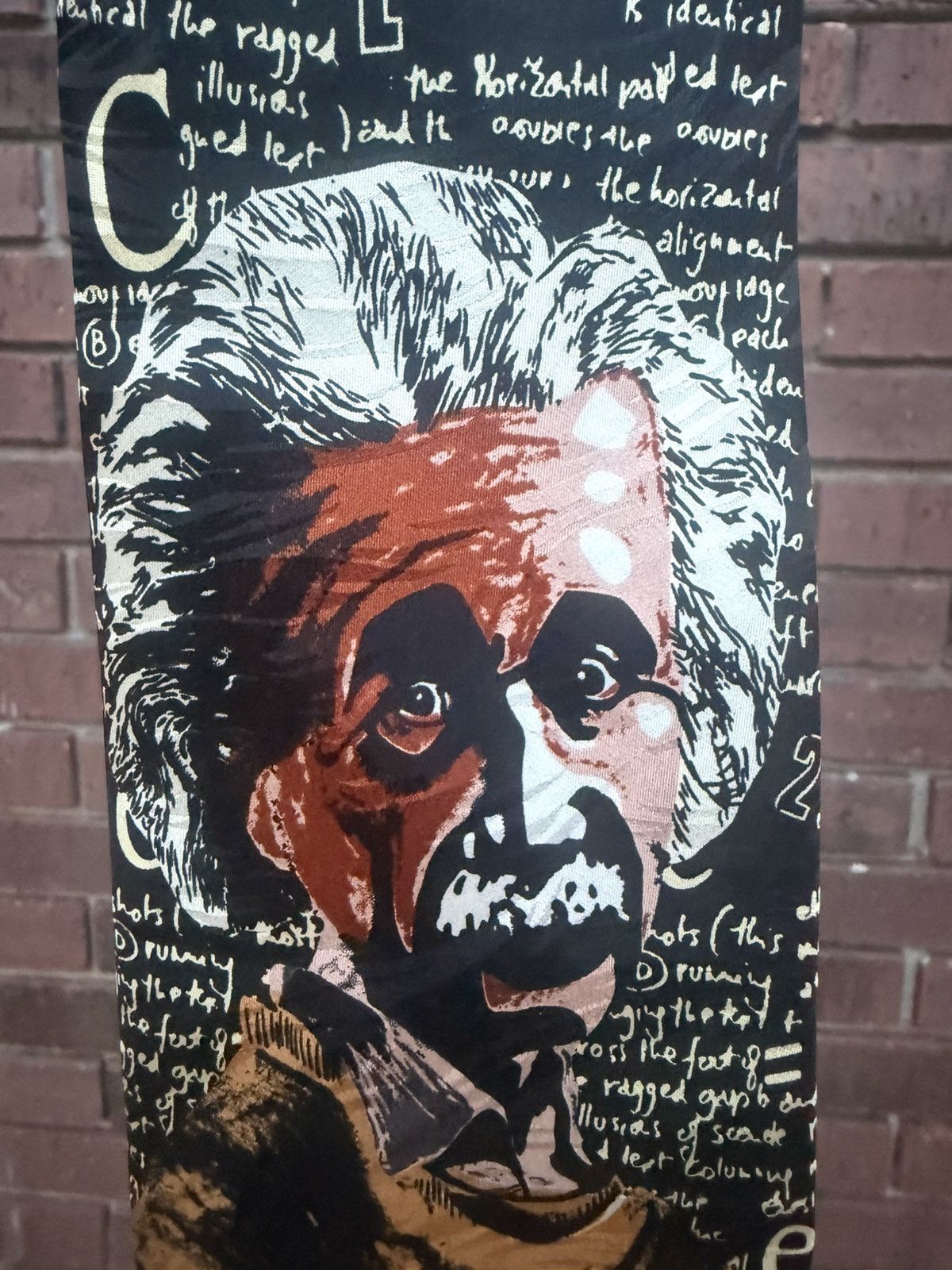 Other Albert Einstein Scientist Chemistry Silk Neck Tie Size ONE SIZE - 3 Thumbnail
