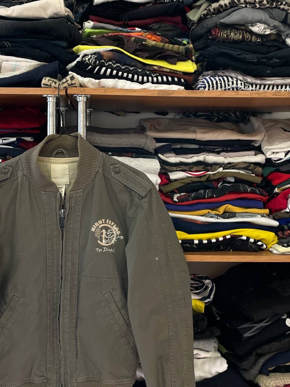 Diesel DIESEL MULTIPOCKET COTTON LIGHT MILITARY JACKET Size US S / EU 44-46 / 1 - 4 Thumbnail