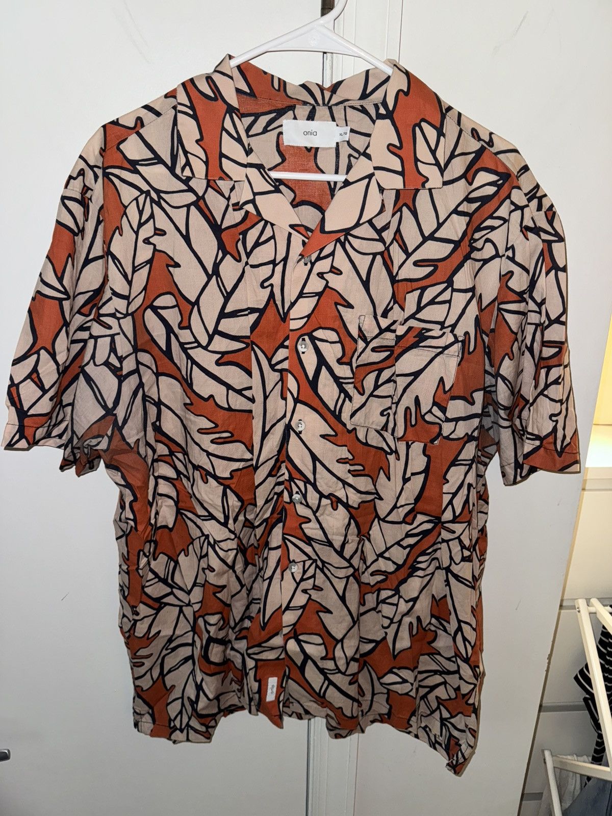 Onia Onia XL camp collar shirt Size US XL / EU 56 / 4 - 1 Thumbnail