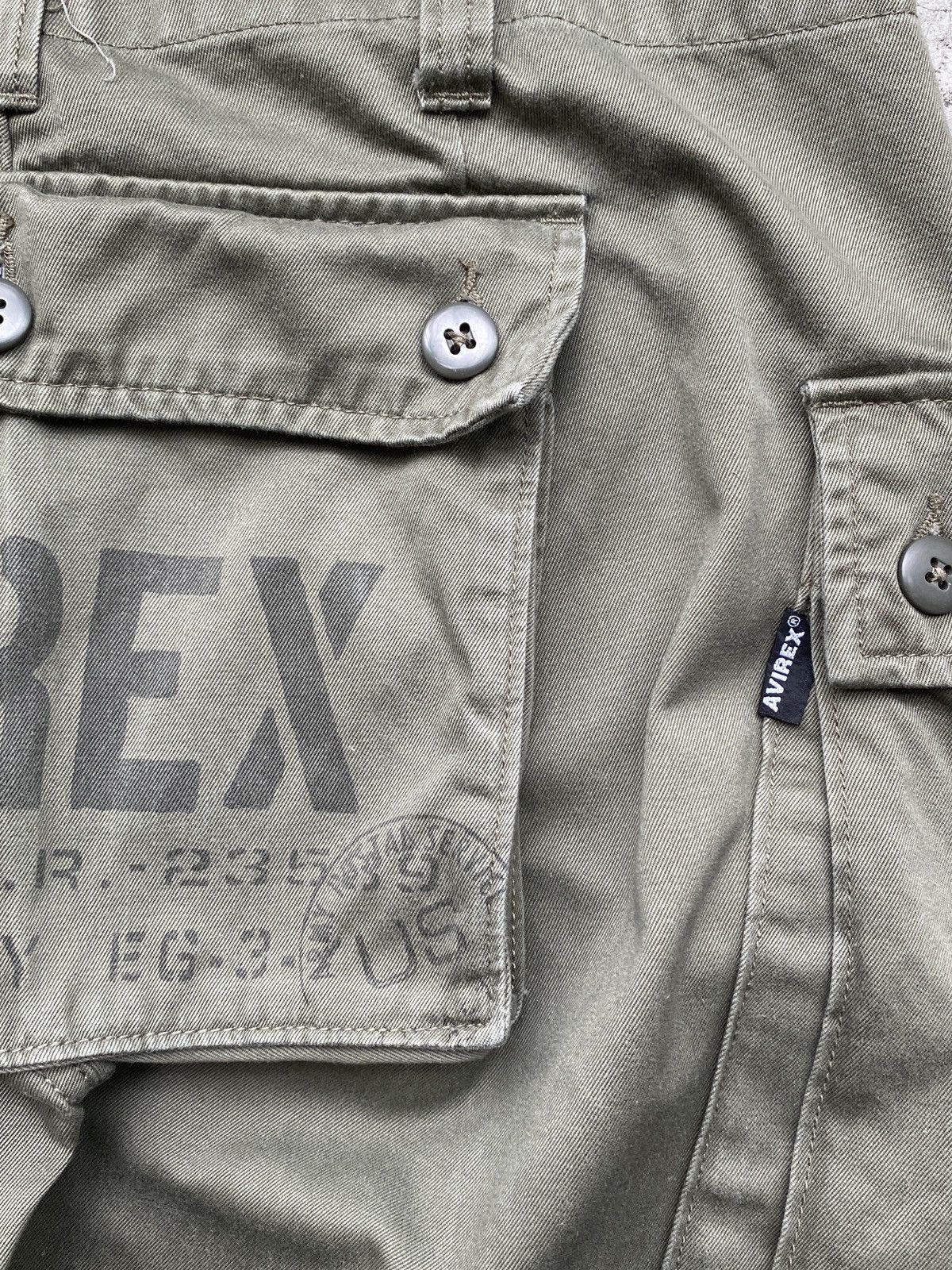 Avirex × Vintage Vintage Avirex Fatigue Military Tactical Monkey Pants Slim Size US 31 - 8 Thumbnail