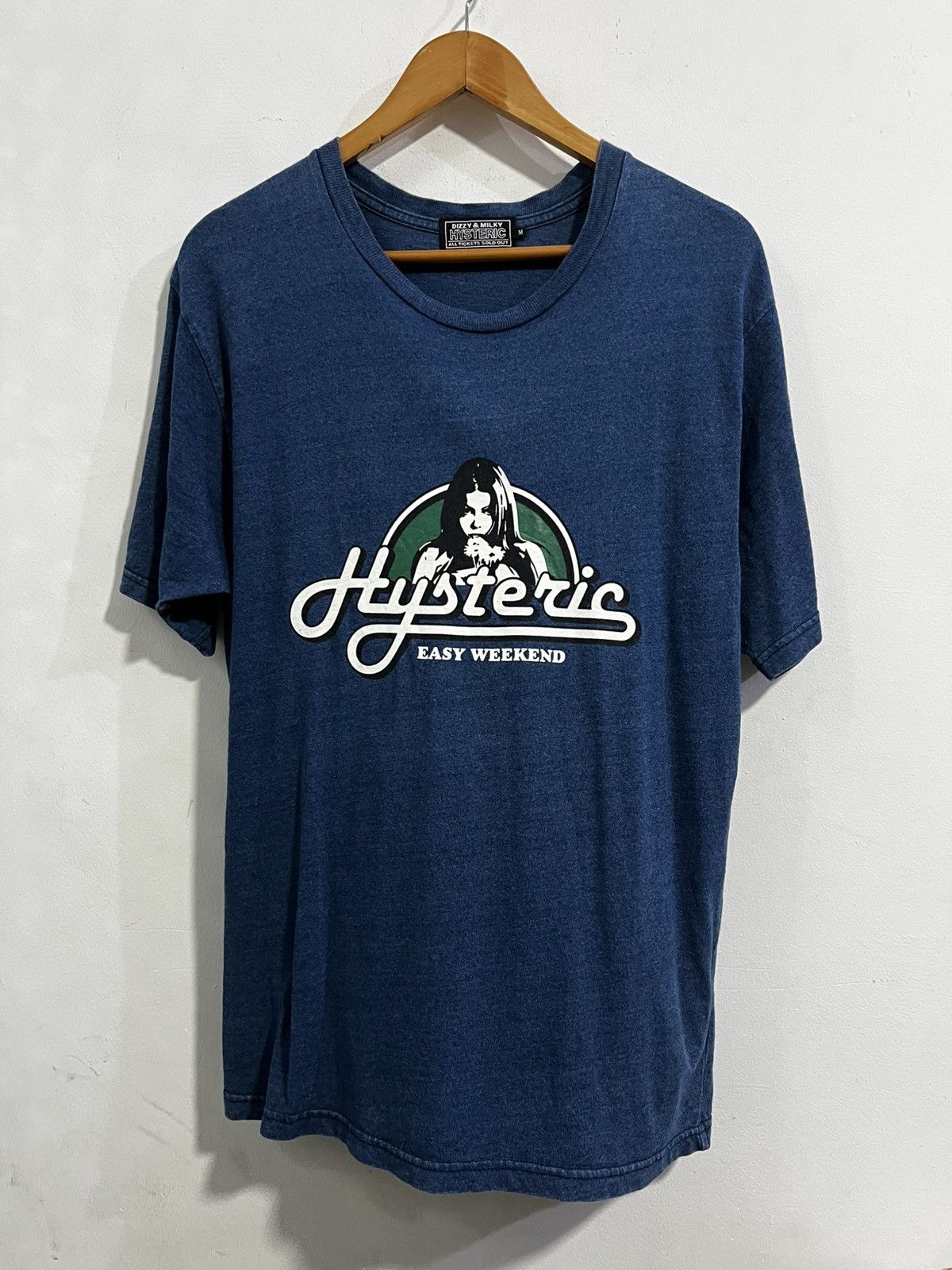 Hysteric Glamour Hysteric Glamour Easy Weekend Tshirt Size US M / EU 48-50 / 2 - 1 Thumbnail