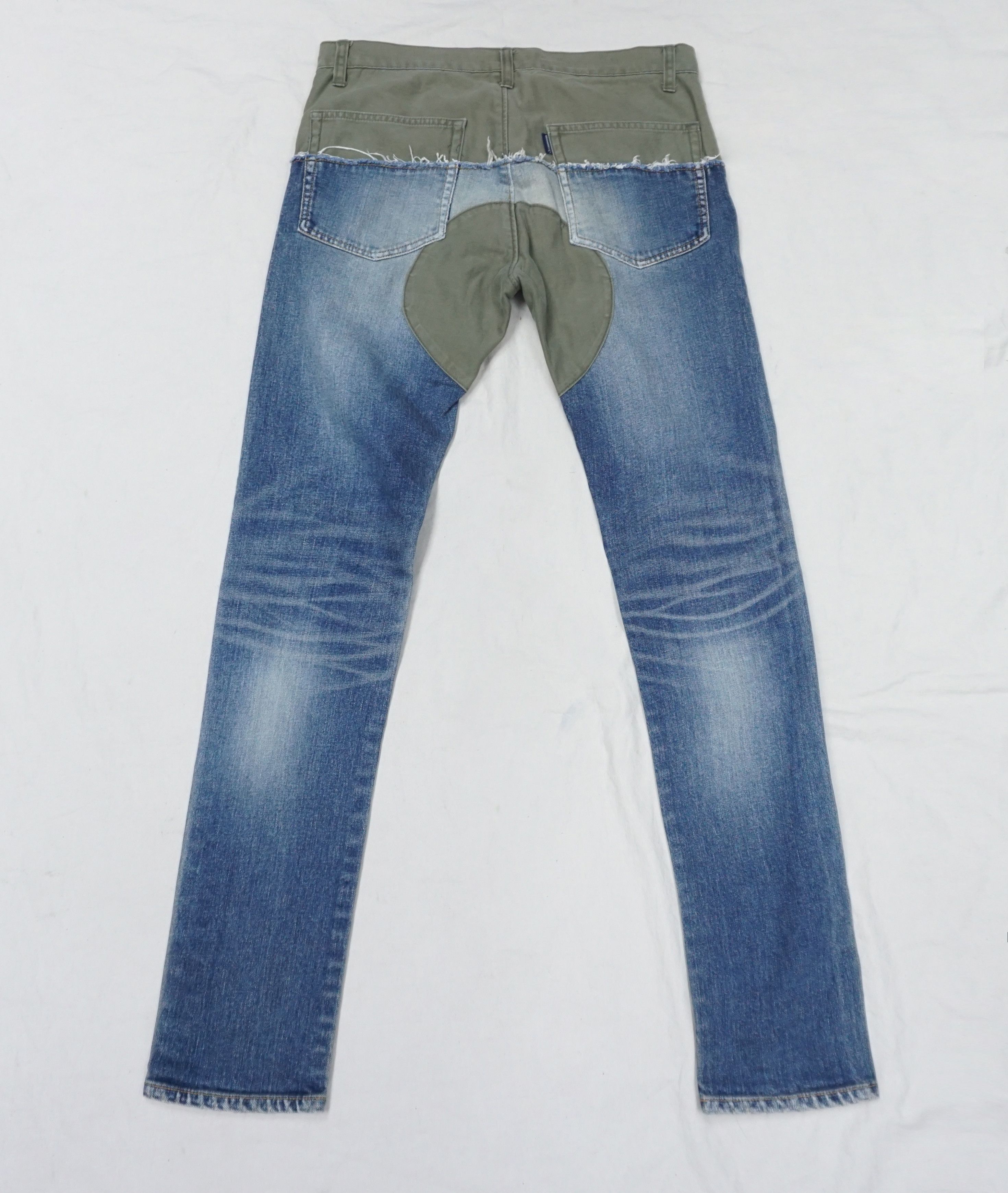 Designer × Jun Takahashi × Undercover 00's John Undercover Military Denim Jeans Made in Japan Size US 40 / EU 56 - 9 Thumbnail