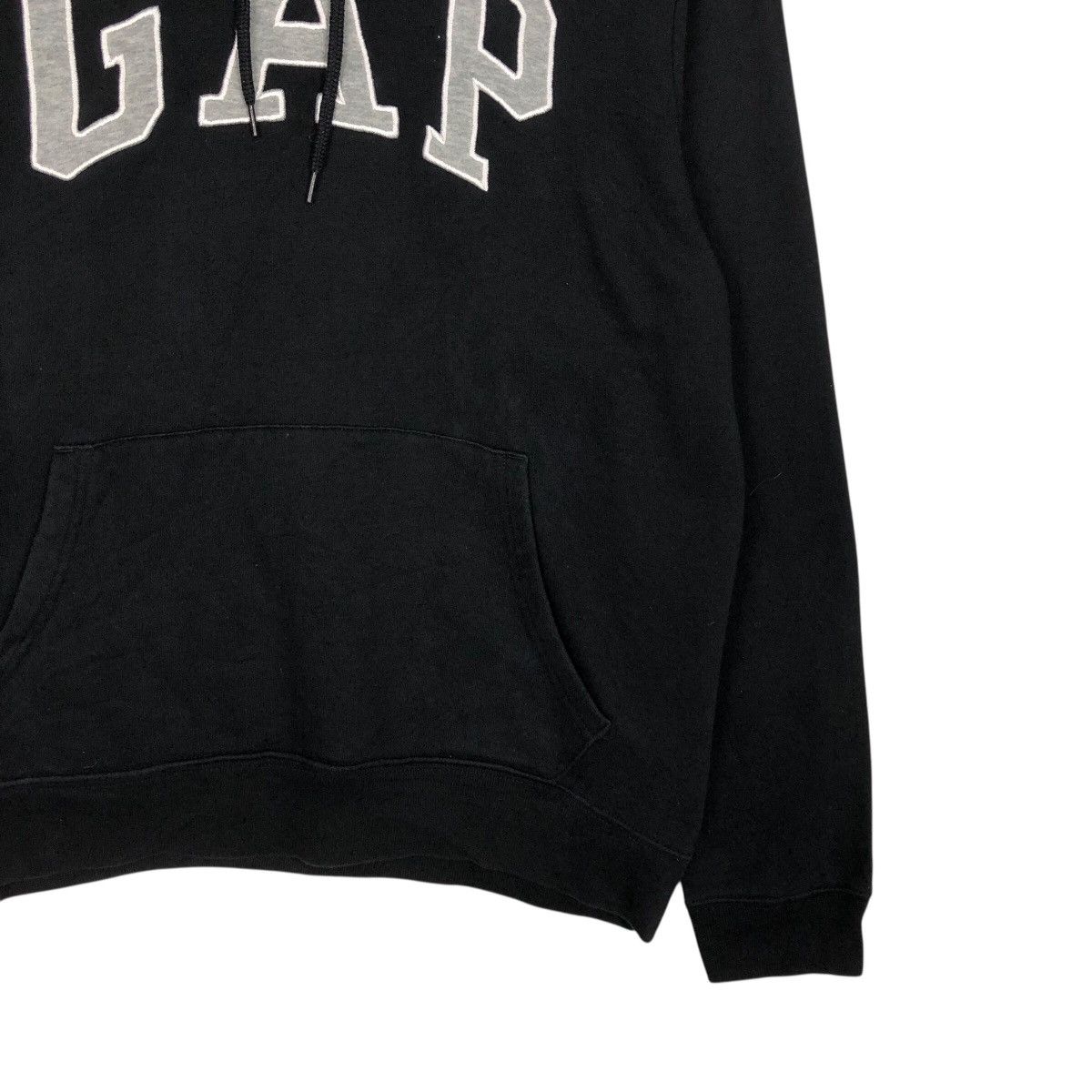 📌Vintage Hoodie Pull Over Anorak Gap Big Logo Embroidery